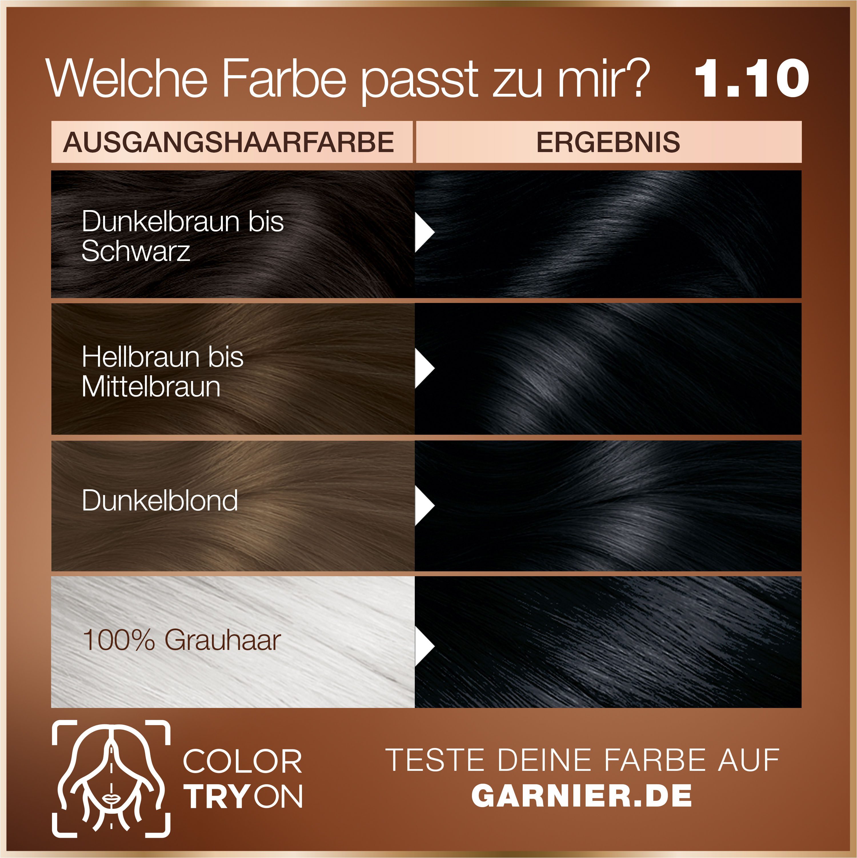 GARNIER Haarfarbe GARNIER GOOD, Set, langanhaltendes, natürlich aussehendes Farbergebnis