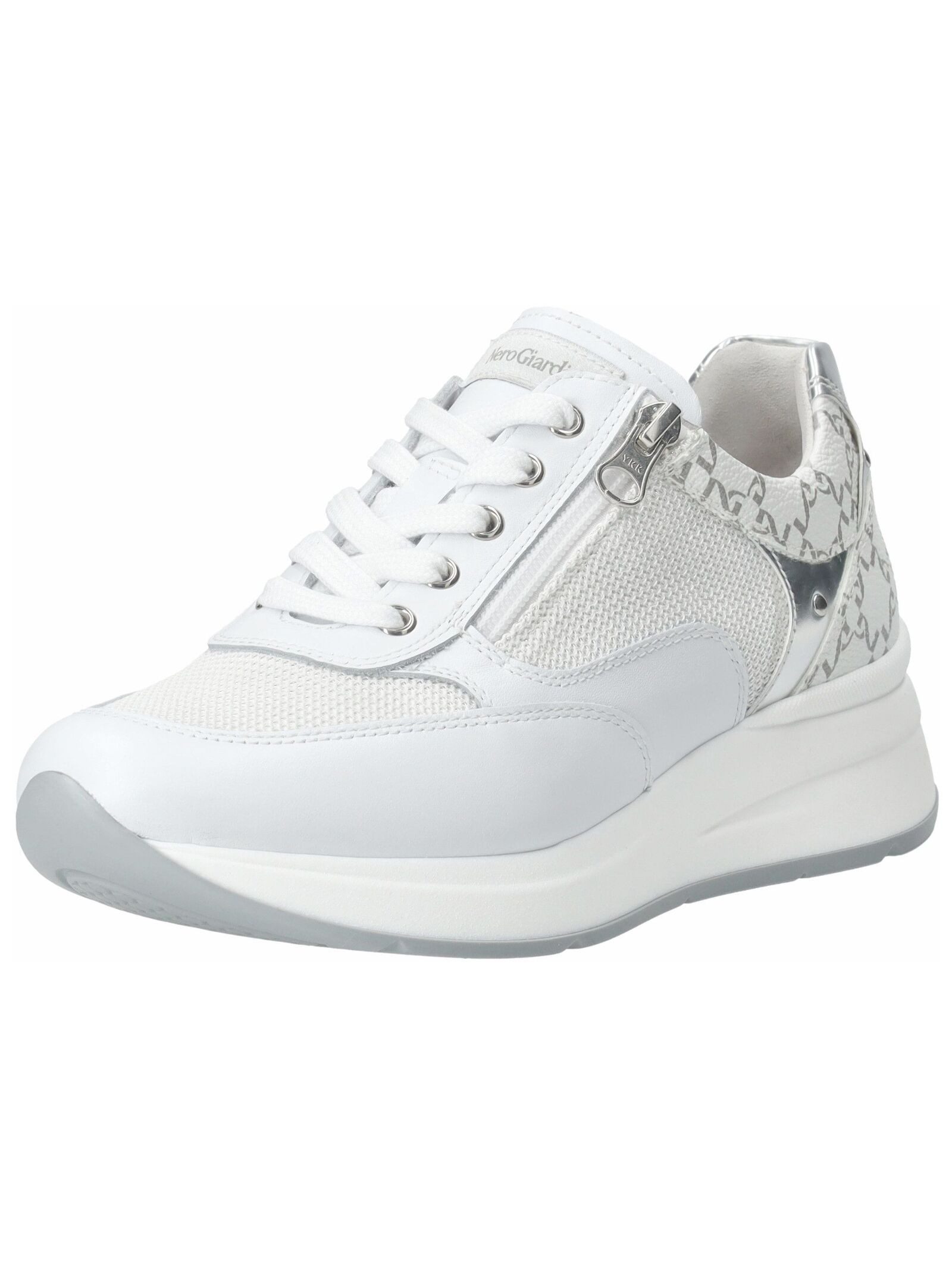 Sneaker Lederimitat/Textil Plateausneaker