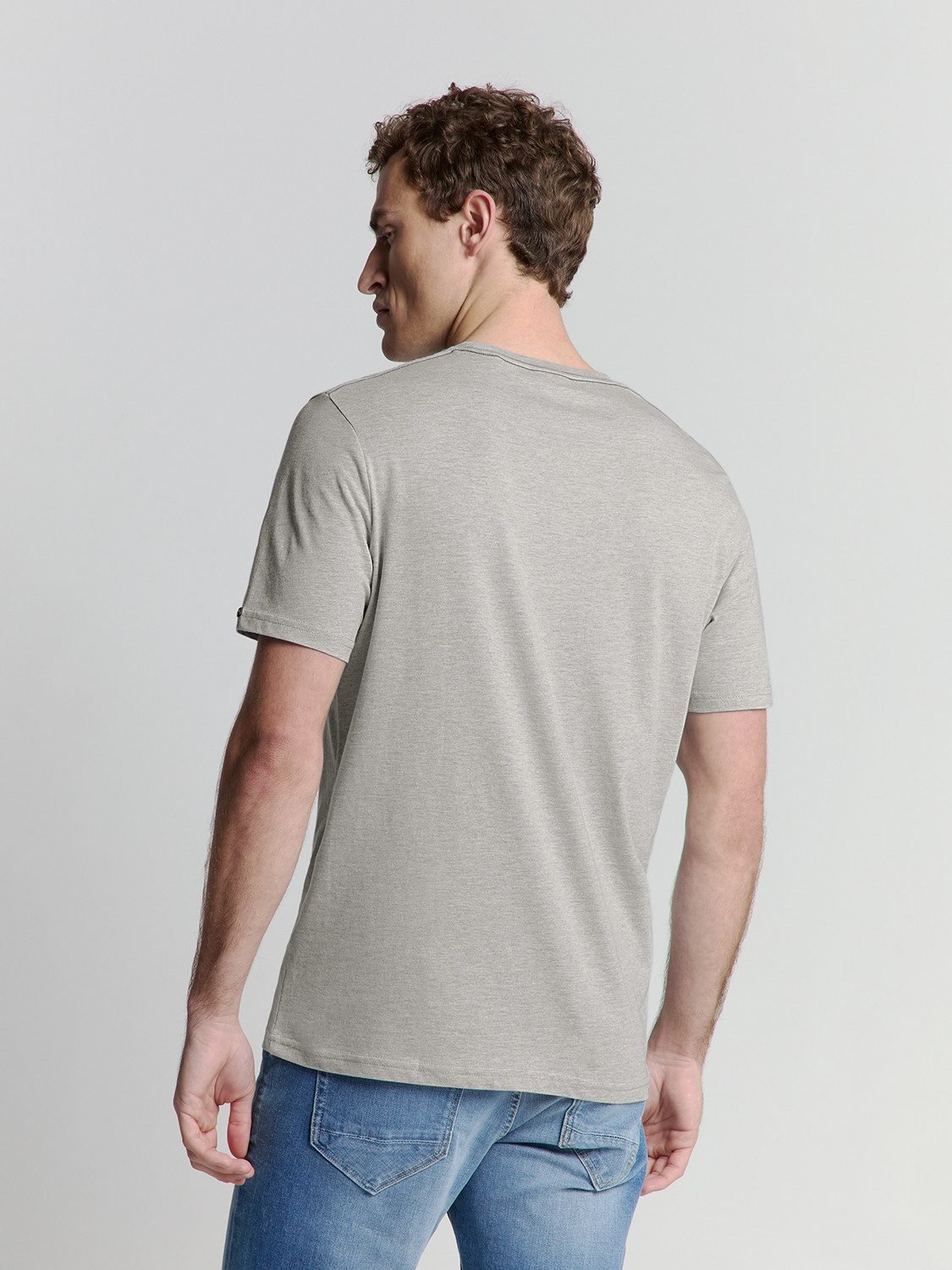 NO EXCESS T-Shirt "No Excess T-Shirt mit Rundhalsausschnitt T-Shirt Crewnec günstig online kaufen