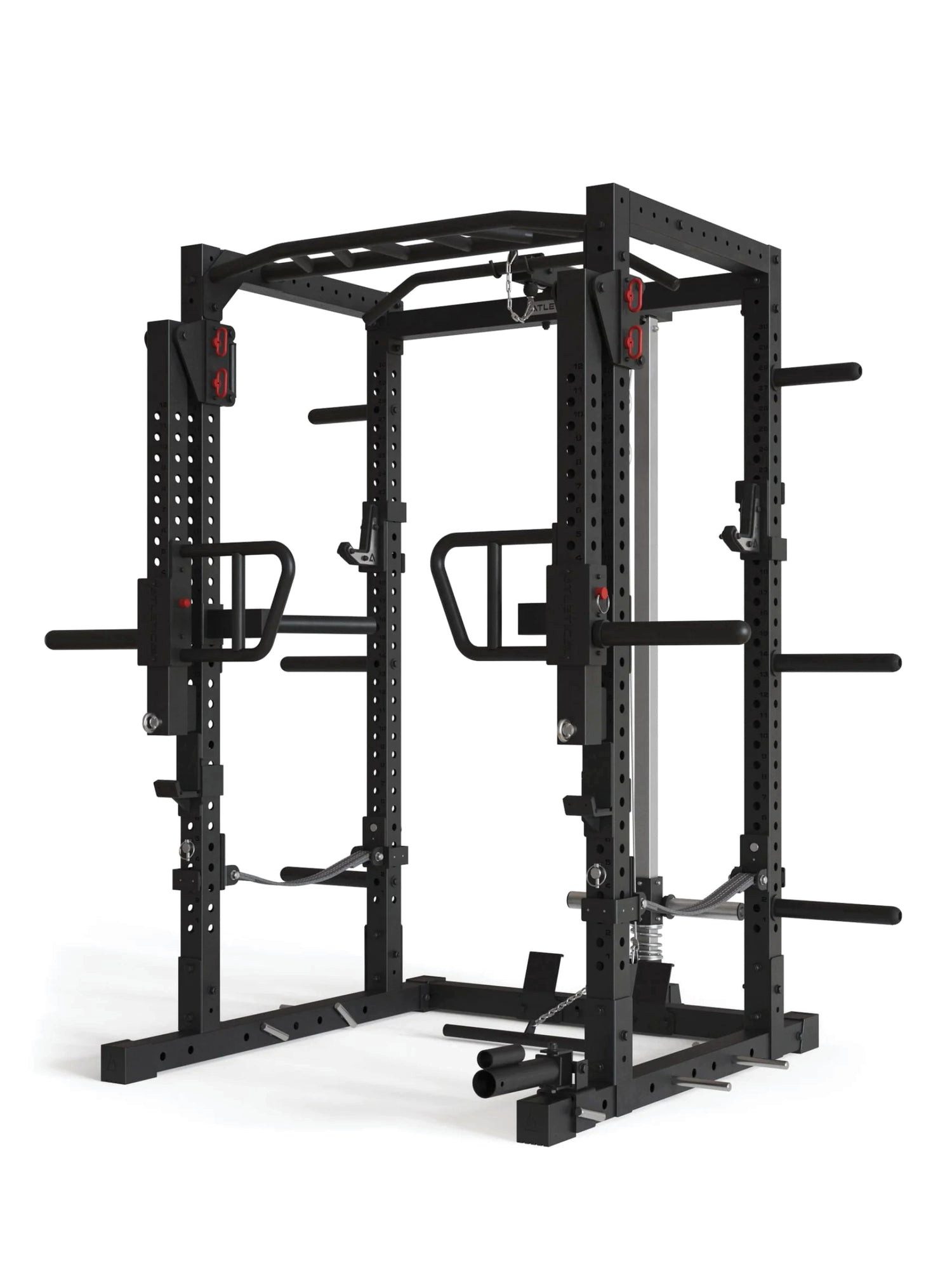 ATLETICA Power Rack R7-Raiden, Squat Rack mit Latzug