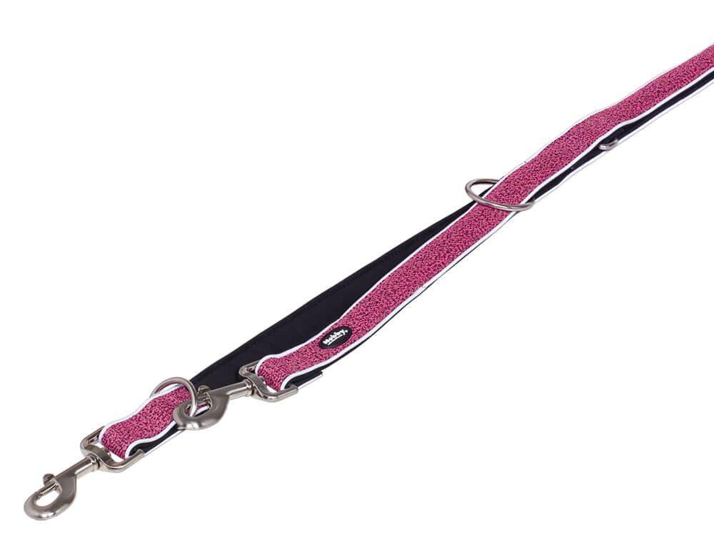 Hundeleine Führleine "Cayo", pink, XS-S (15-20mm)