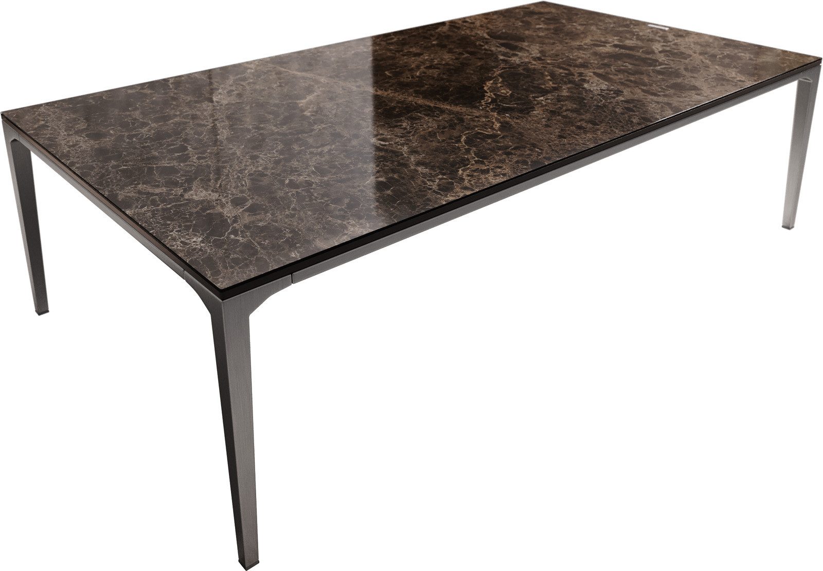 DELIFE Couchtisch Levente, Keramik Laminam® Emperador Extra Lucidato Dunkel günstig online kaufen