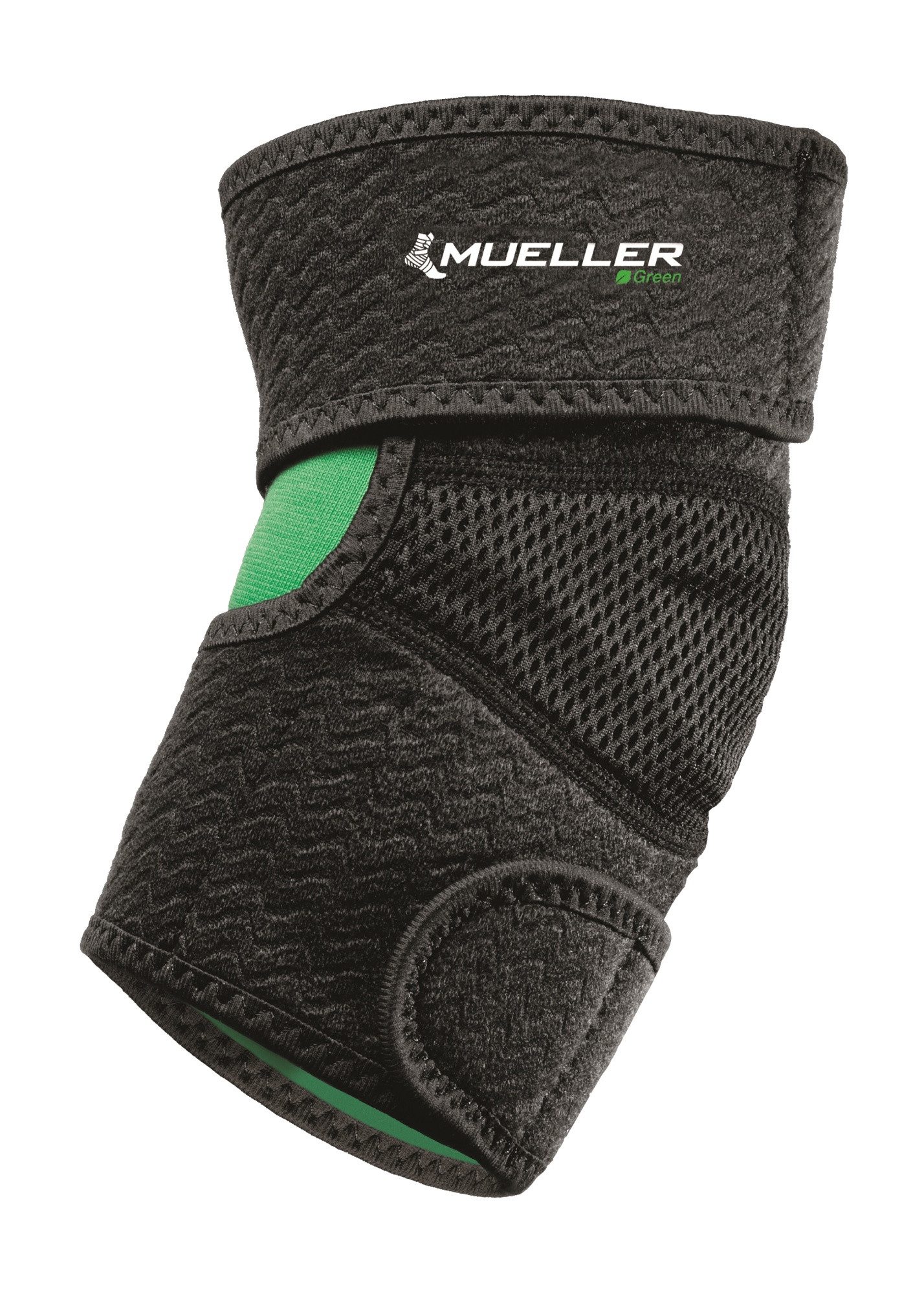 Mueller Sports Medicine Ellenbogenbandage Greenline, mit recycelten Materialien