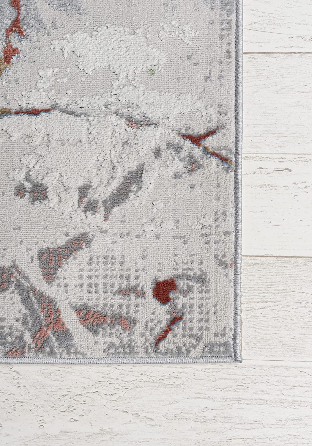 Mazovia Teppich DY-PORTLAND-ABSTRACT, 80x150, Abstraktes, Vintage, Kurzflor, Gemustert