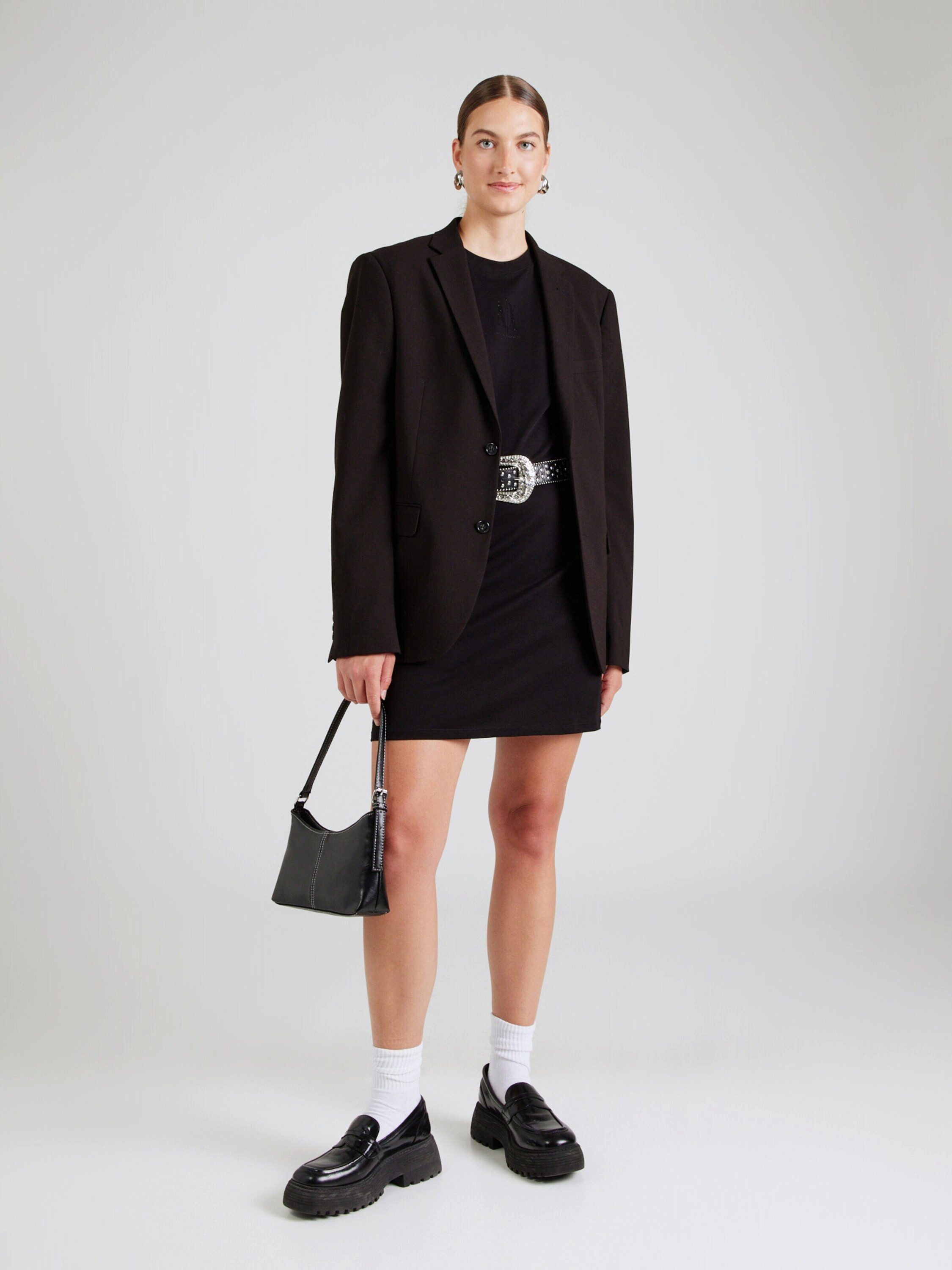 ARMANI EXCHANGE Minikleid (1-tlg) Ziersteine