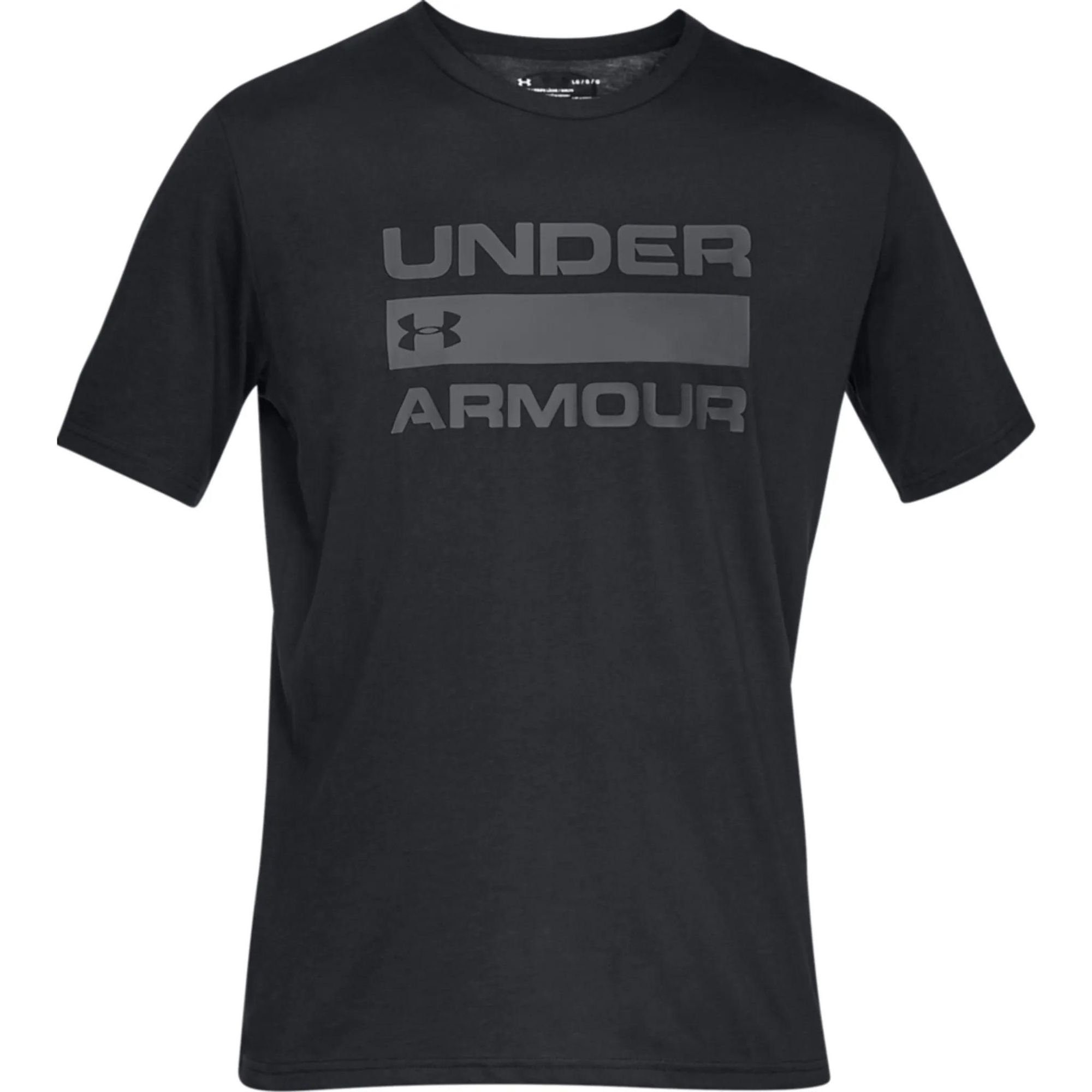 Under Armour® T-Shirt Herren UA Team Issue Wordmark Kurzarm-Oberteil Schwarz