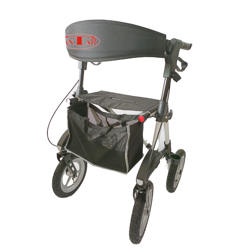 Antar Rollator Outdoor faltbar Rollator mit Luftbereifung