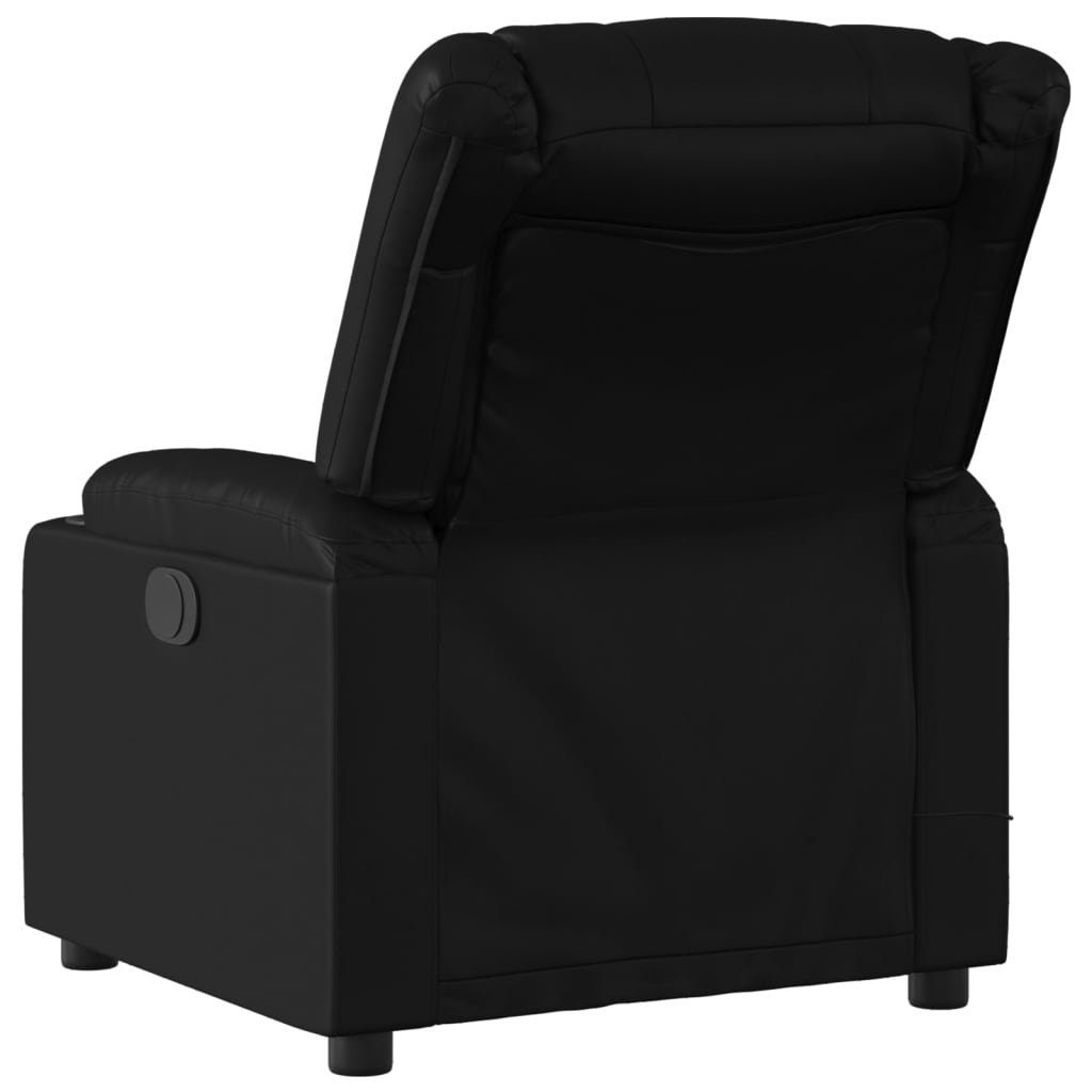 vidaXL Sessel Massagesessel Elektrisch Schwarz Kunstleder (1-St)