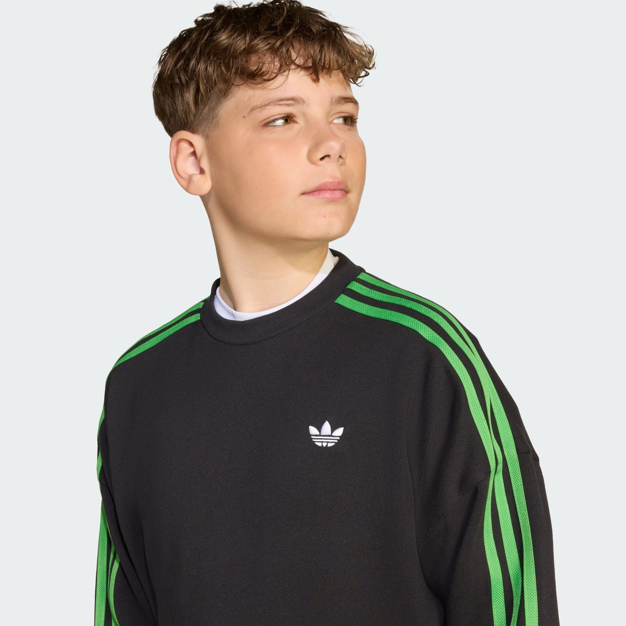 adidas Originals Rundhalspullover ADIDAS MINECRAFT KIDS SWEATSHIRT (1-tlg)