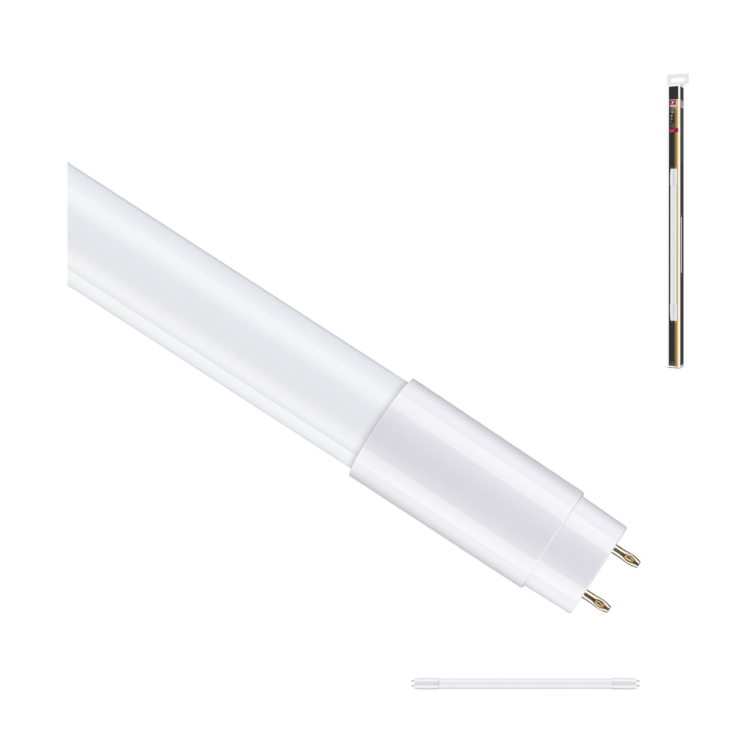 Paulmann LED-Leuchtmittel Standard 230V LED Röhre G13 T8 HF 604 mm 1150lm 11W 3000K Opal, G13, 1 St.