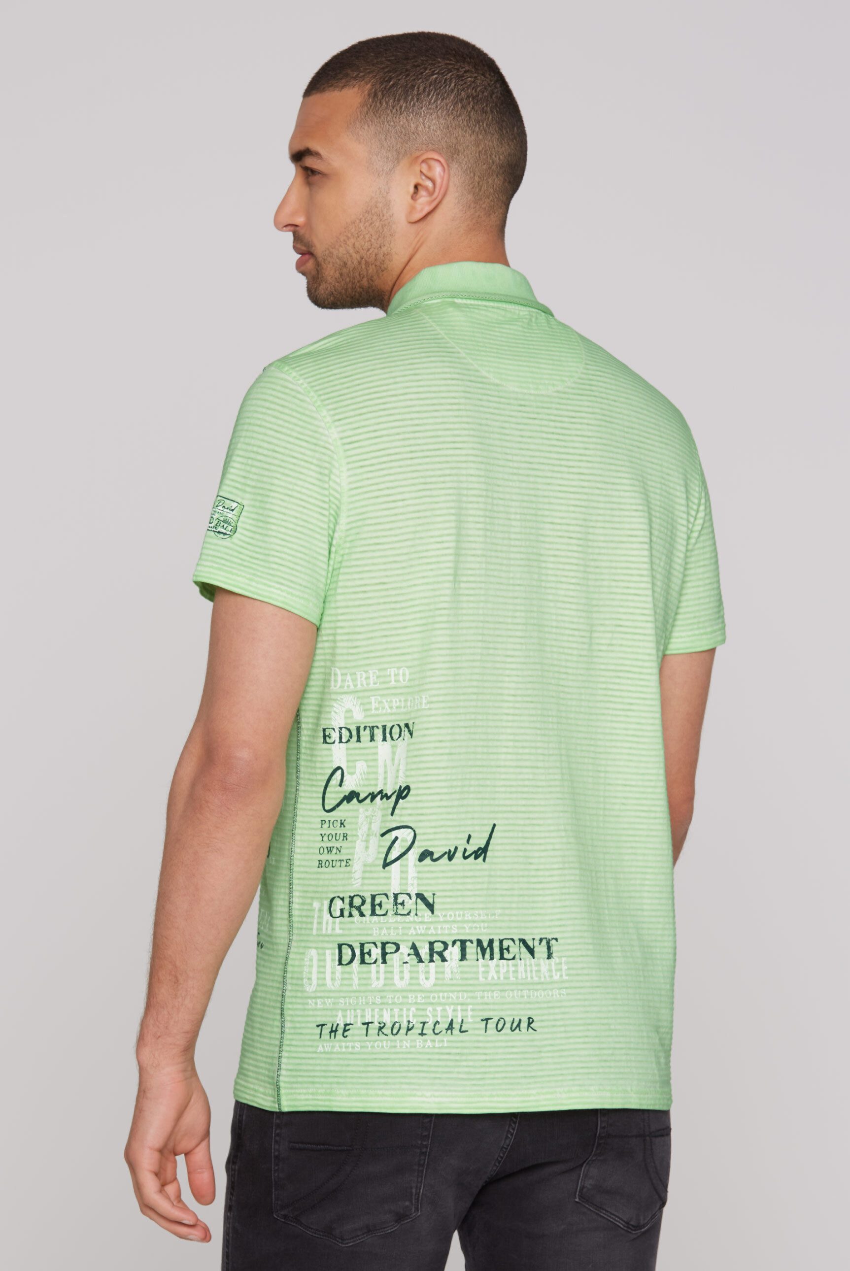 CAMP DAVID Poloshirt aus Baumwolle
