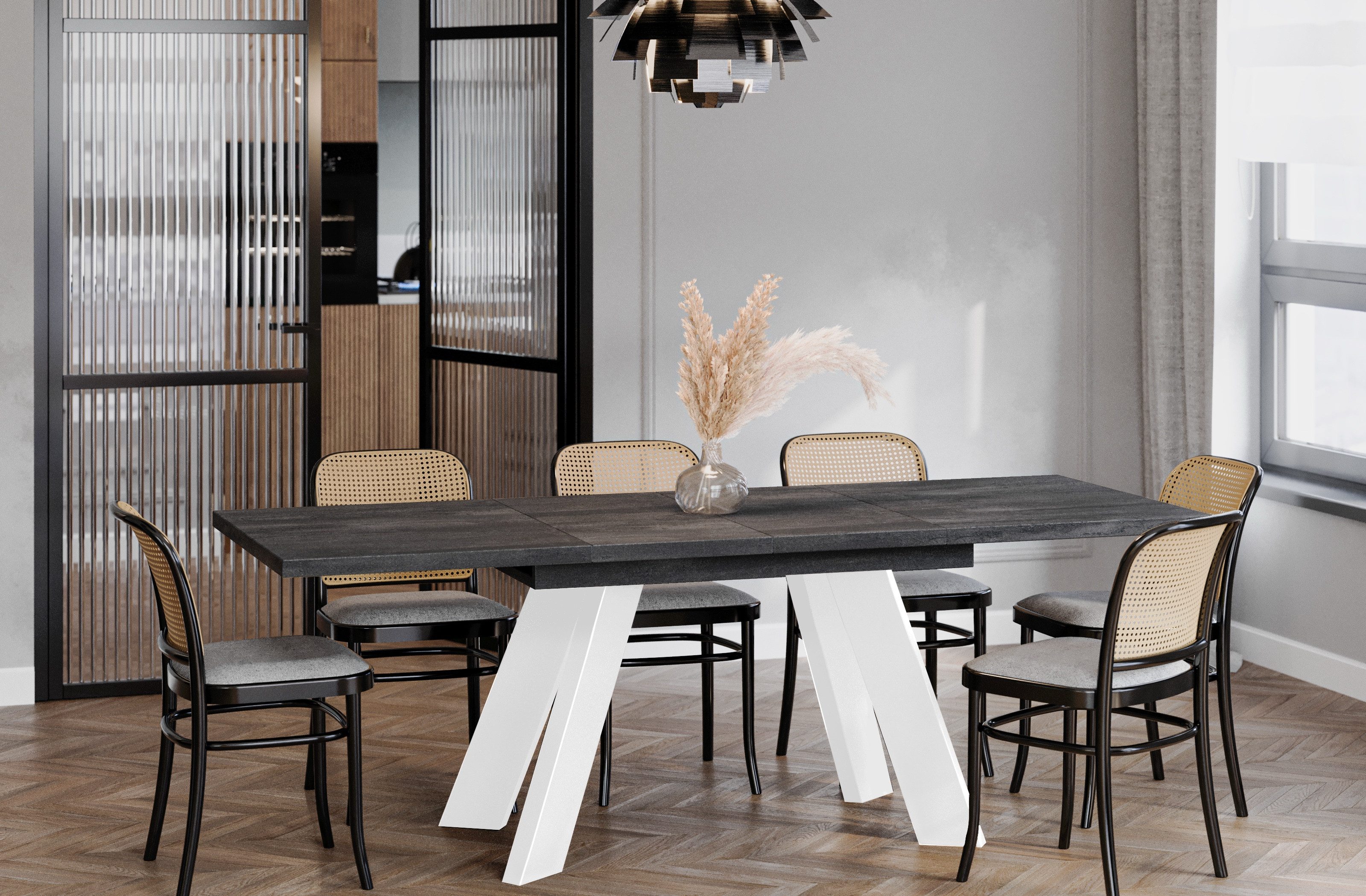 Endo-Moebel Esstisch "Coso" 130-210cm ausziehbar, erweiterbar, günstig online kaufen