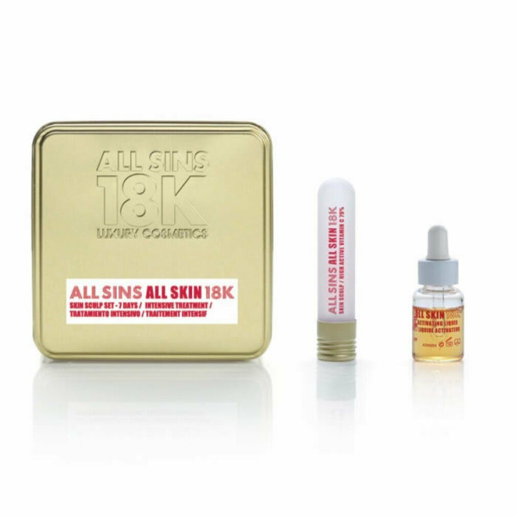 All sins 18k Gesichtsmaske All Haut Sculp 7 Days Intensive Treatment Set 2 Artikel