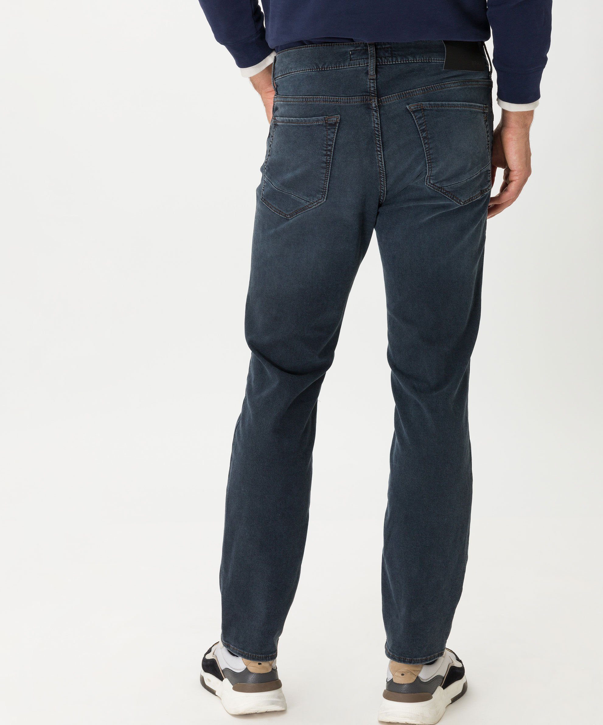 Chuck 5-Pocket-Jeans Superstretch-Jeans blue Brax used Flex Hybrid regular