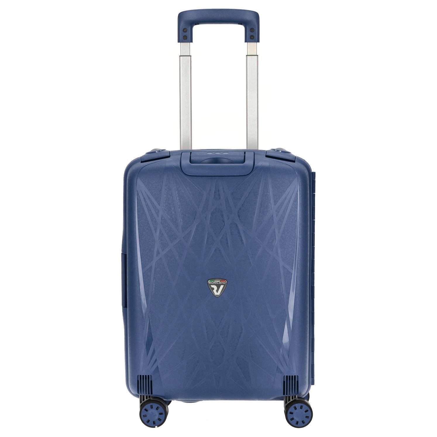 RONCATO Koffer Light - 4-Rollen-Kabinentrolley S 55 cm (navy), 4 Rollen Rollen
