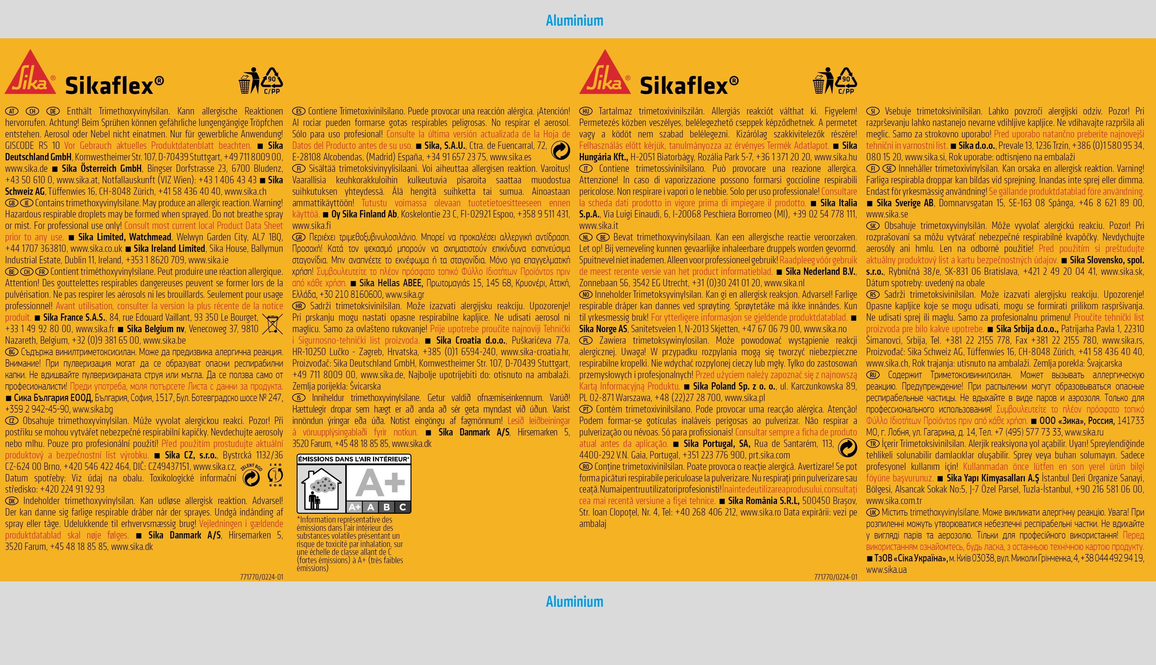 Sika Dichtstoff Sikaflex AT Connection Hybrid Dichtstoff 600ml Beutel weiß, gebrauchsfertig, Sehr breites Haftspektrum