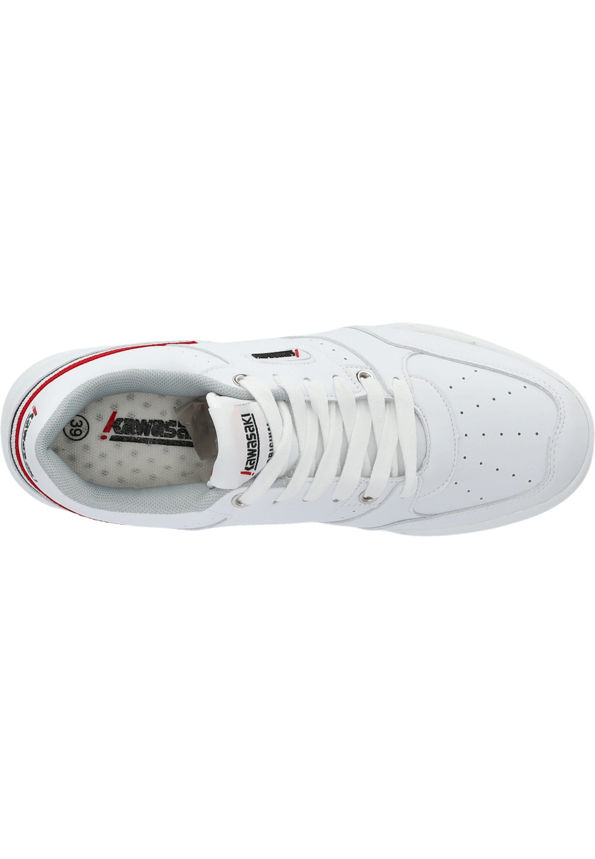 Sneaker hippen Retro-Tennis-Look Supreme im Kawasaki