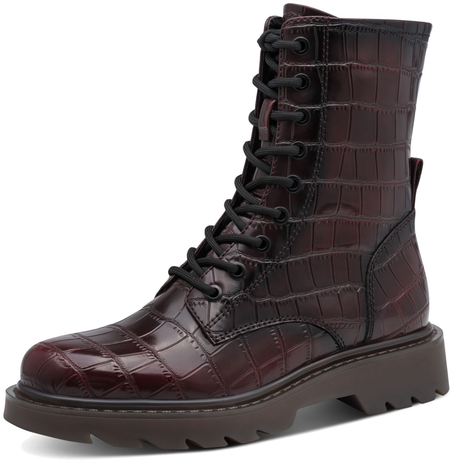 Tamaris Tamaris 25908/41 Bordeaux Croco Sneaker