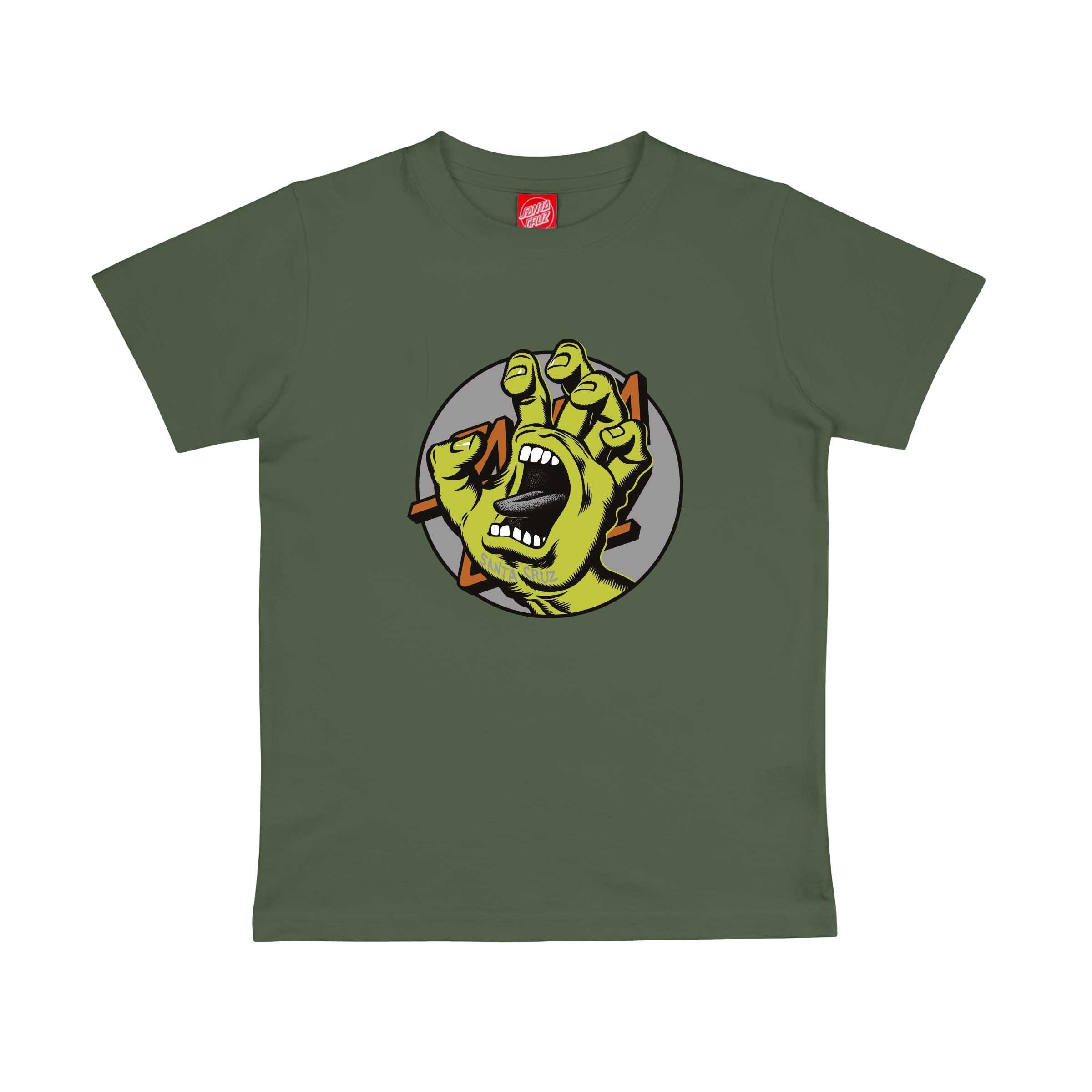 Santa Cruz T-Shirt YOUTH HAND DOT FRONT T-SHIRT
