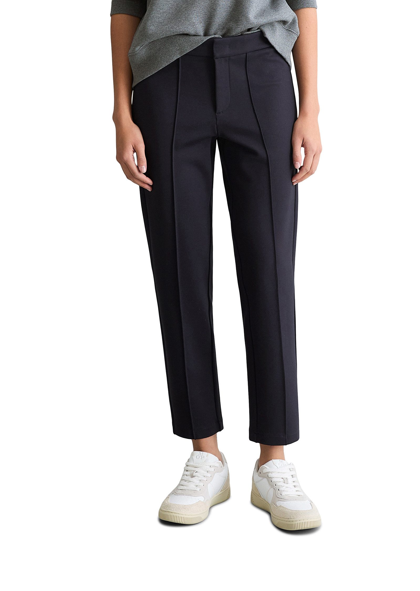 Marc O'Polo DENIM Chinohose aus kompakter Interlock-Qualität