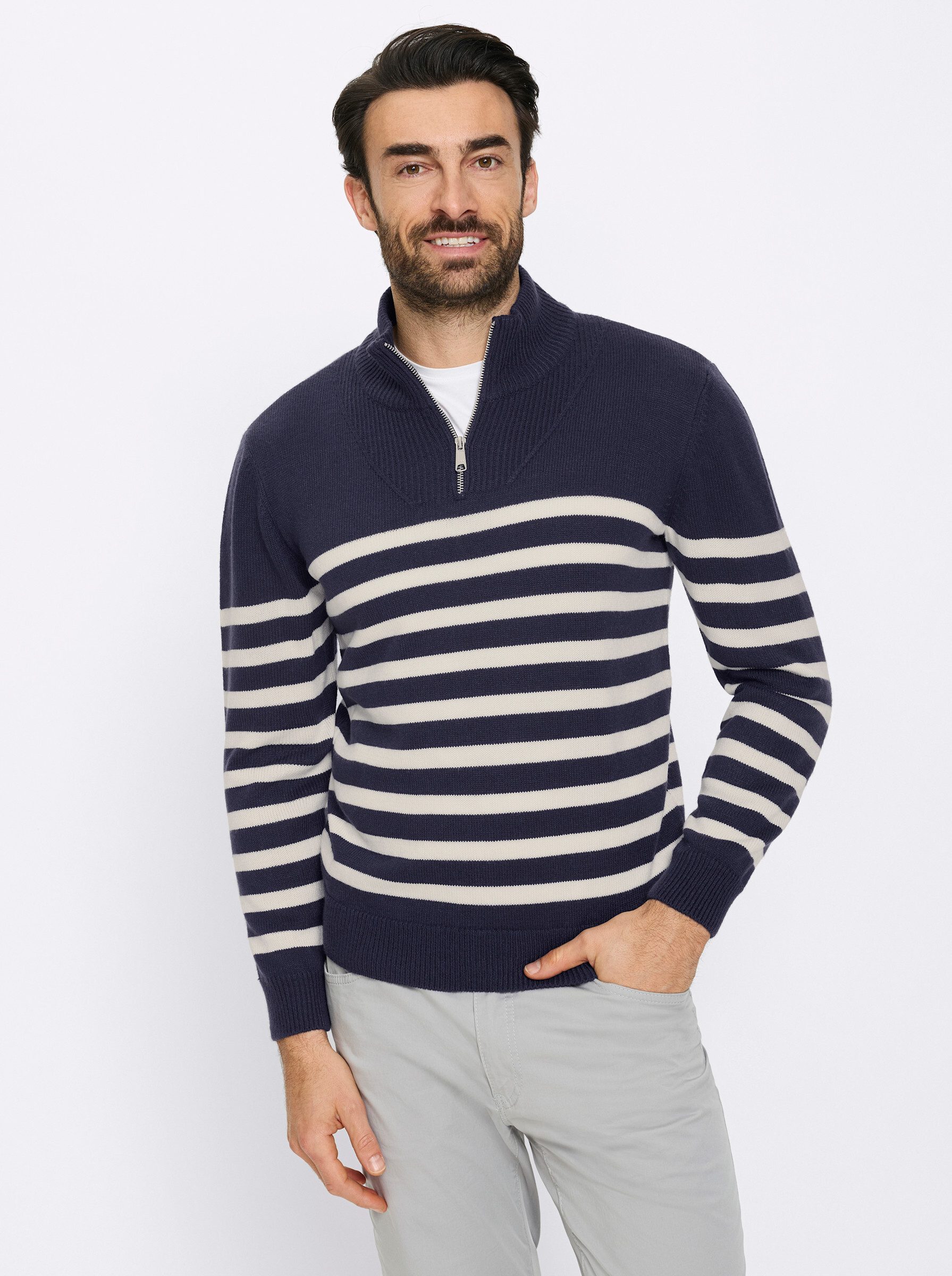 Witt Strickpullover Pullover Langarm Jersey