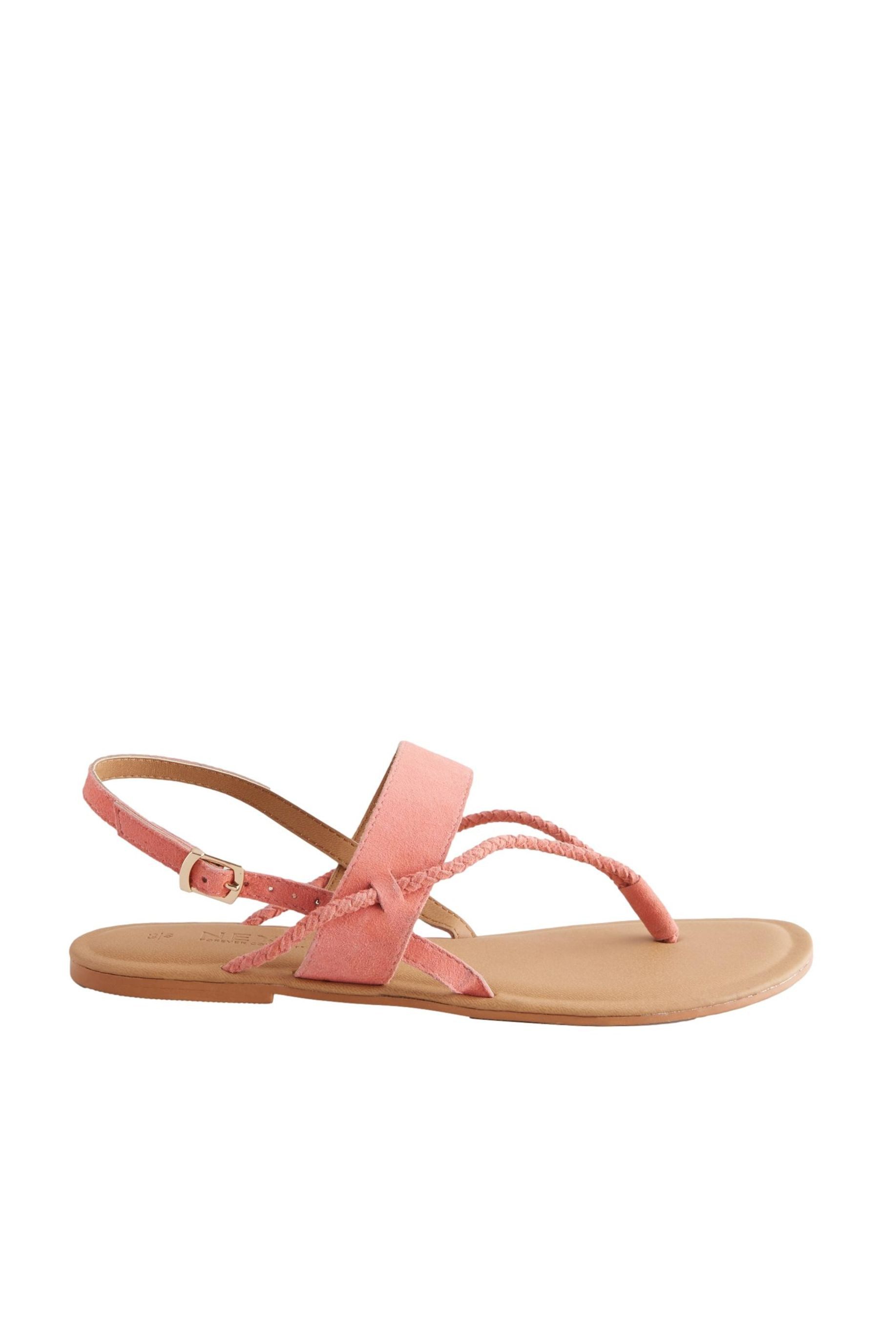 Next Forever Comfort® Geflochtene Zehentrennersandale Sandale günstig online kaufen