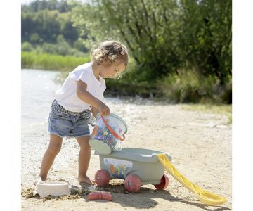 Smoby Sandeimer Smoby Outdoor Sand & Strand Life Eimergarnitur und Handwagen Meer 7600