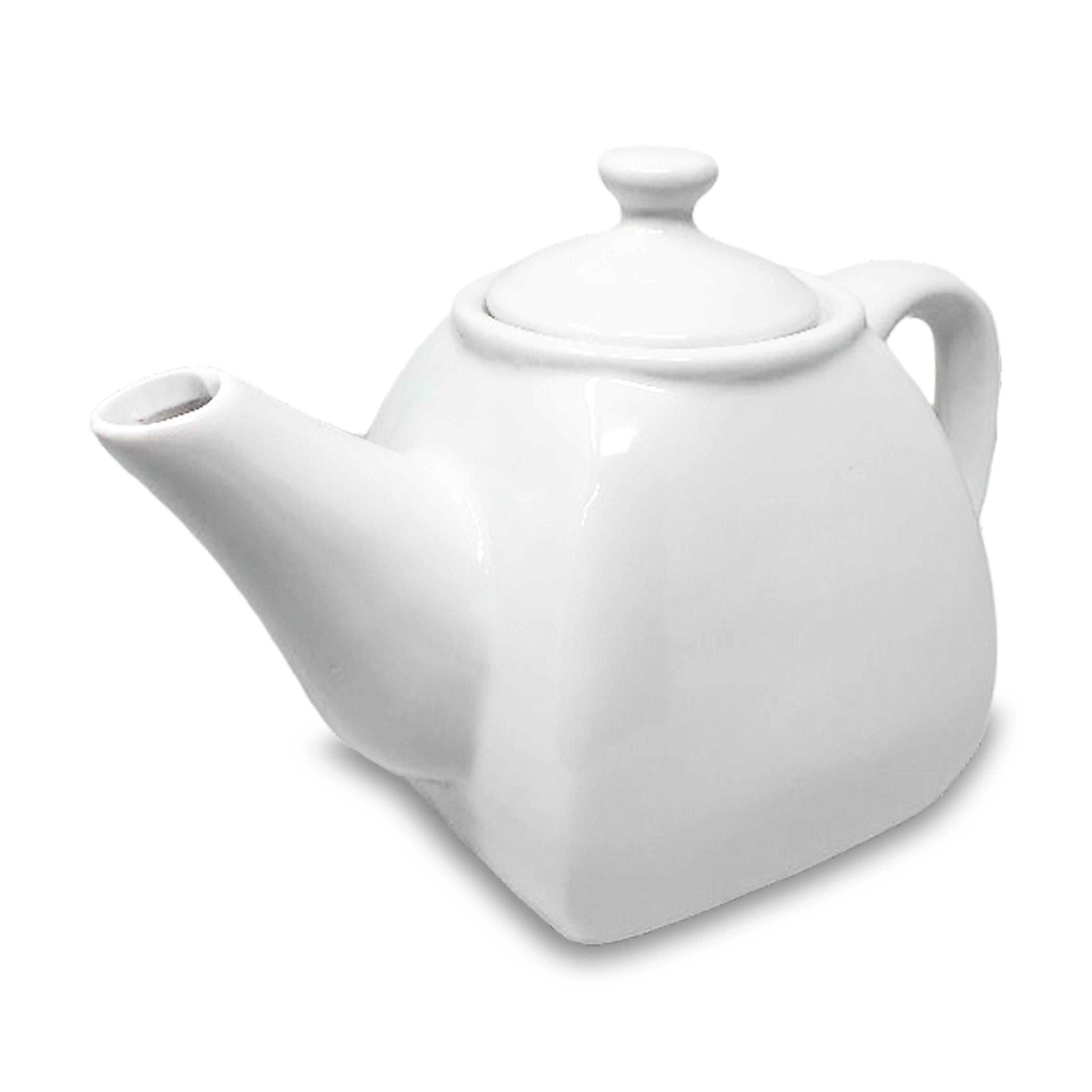 H-basics Teekanne »Teekanne aus Porzellan - Kaffeekanne, Porzellankanne in  weiß mit Henkel, Hochwertiges Teeservice, Keramik«