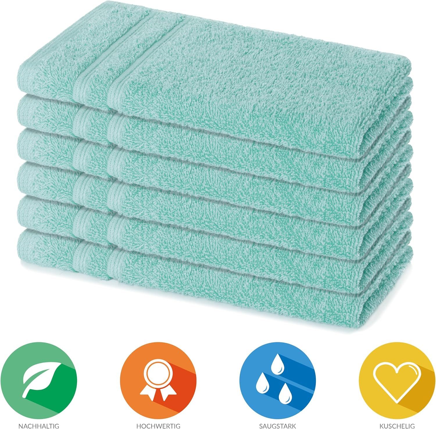 Lavea Handtuch Set Bio-Baumwoll Serie Bali, günstig online kaufen
