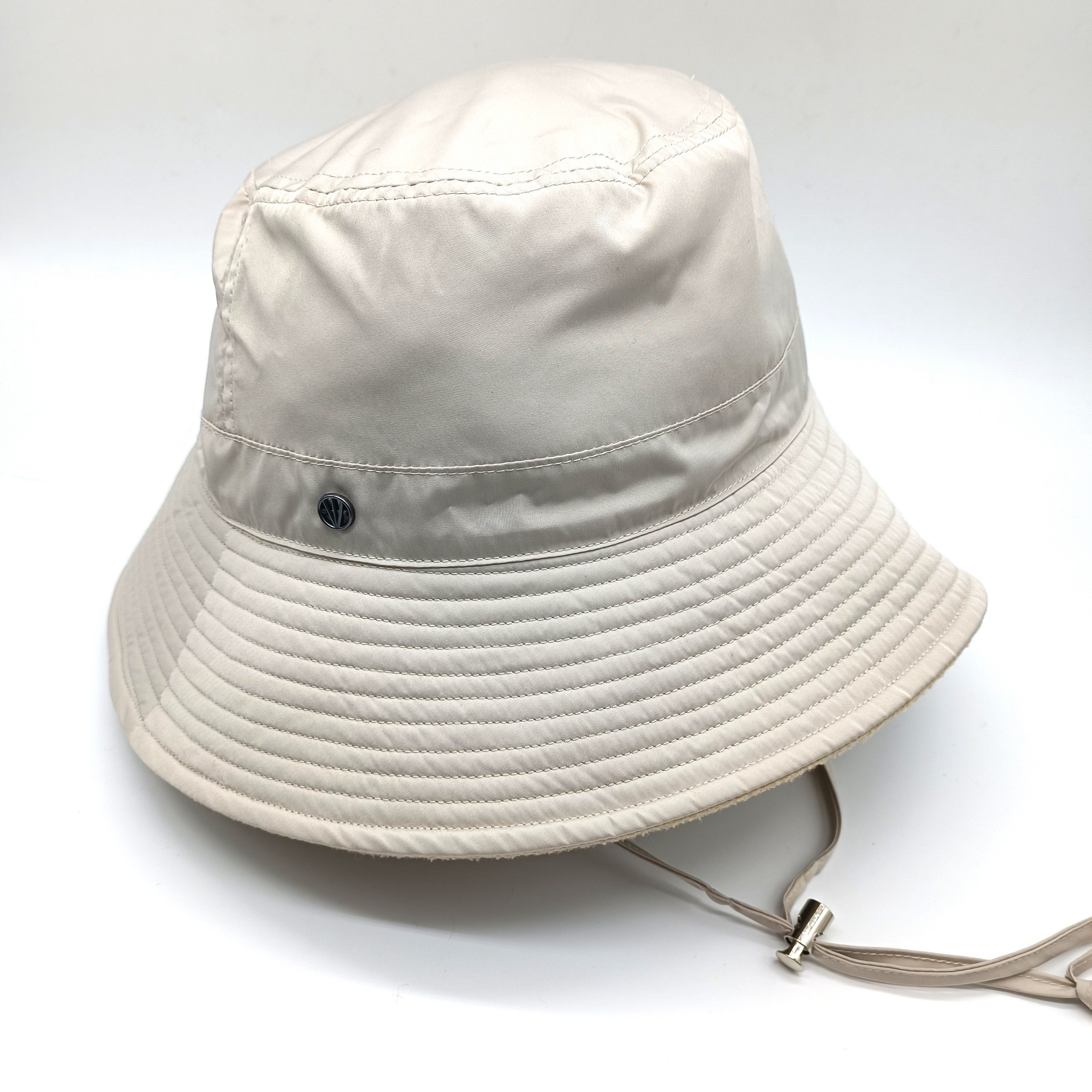 Loevenich Sonnenhut Regenhut mit Kinnband beige