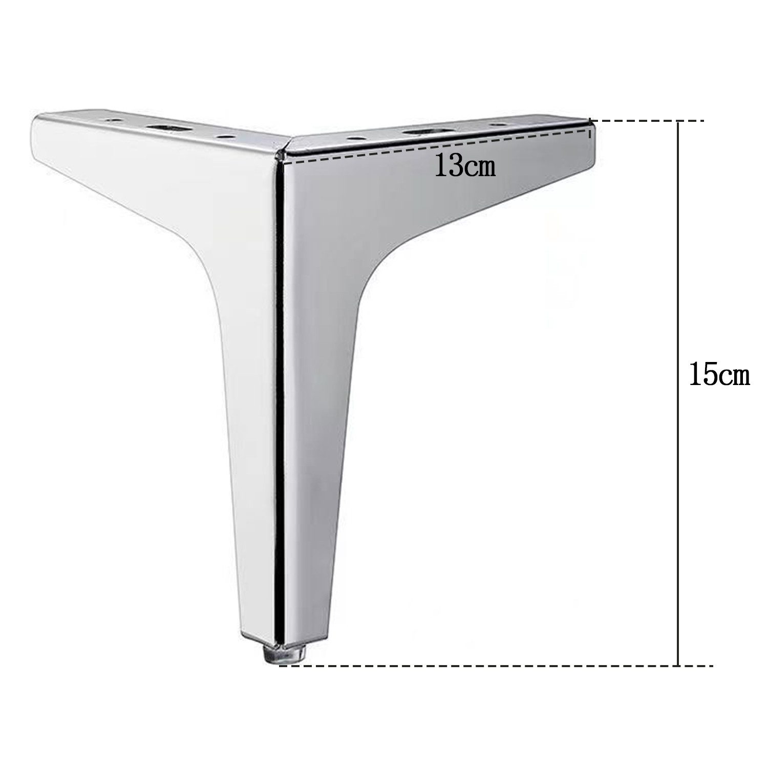 HAUSS SPOLE Möbelfuß Metall-Dreieck-Möbelfüße Möbelbeine, Moderne Sofa-Bein günstig online kaufen