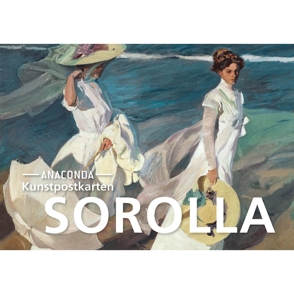 Anaconda Verlag Postkarte Postkarten-Set Joaquín Sorolla.