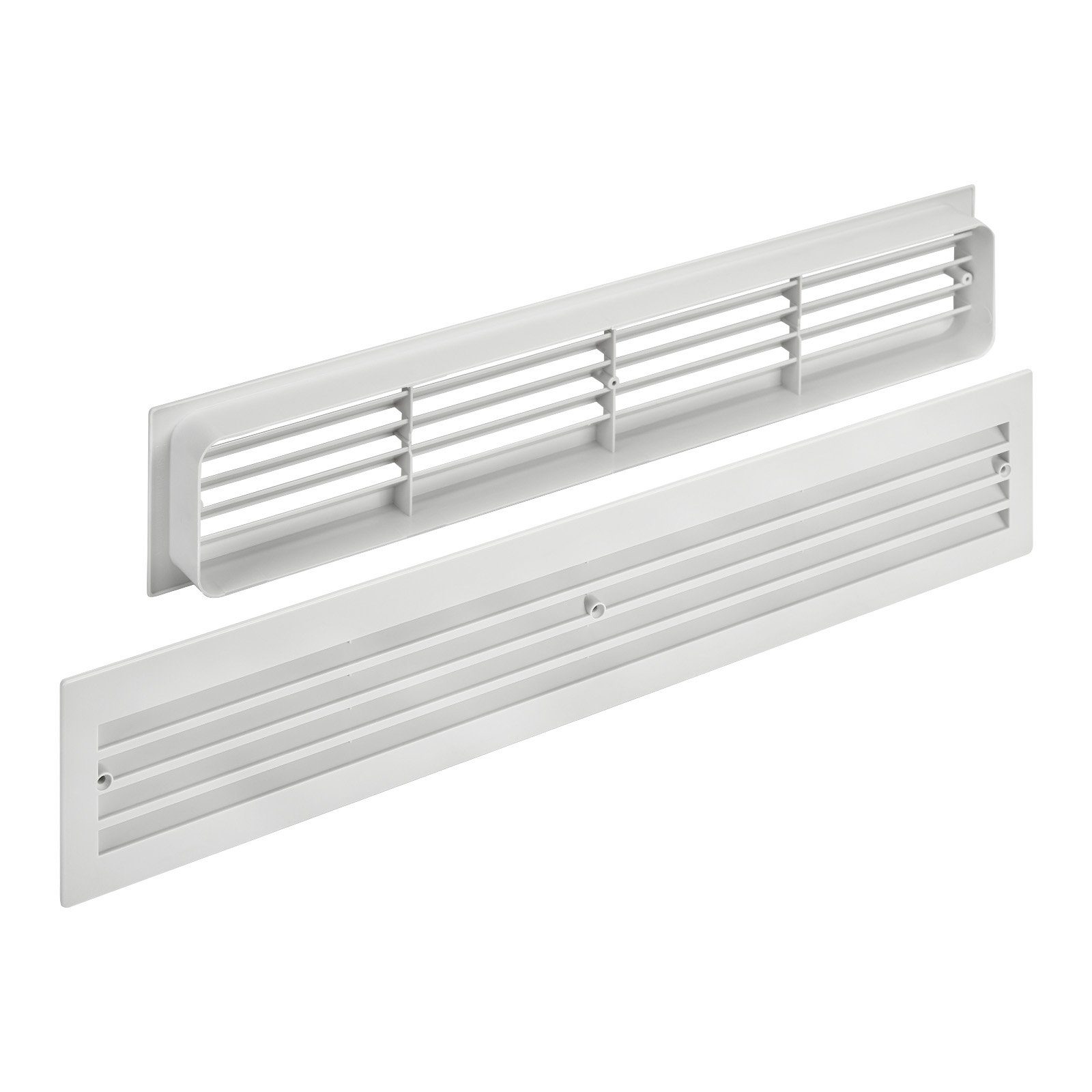 SO-TECH® Lüftungsgitter 1 Paar Lüftungsgitter BRISE für Türen Schlitzlochung (1 St), für Türen, Schlitzlochung