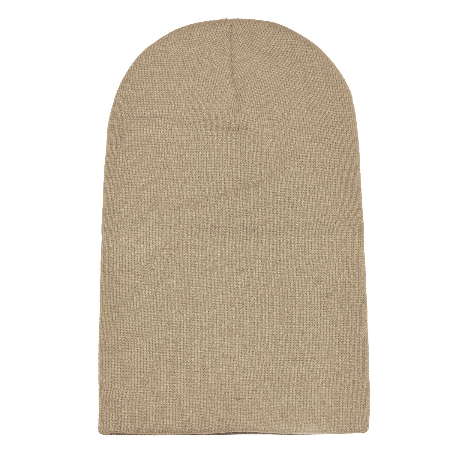 DonDon Beanie Schlauchmütze Mütze (Packung, 1-St) Wintermütze, klassischer Slouch-Beanie