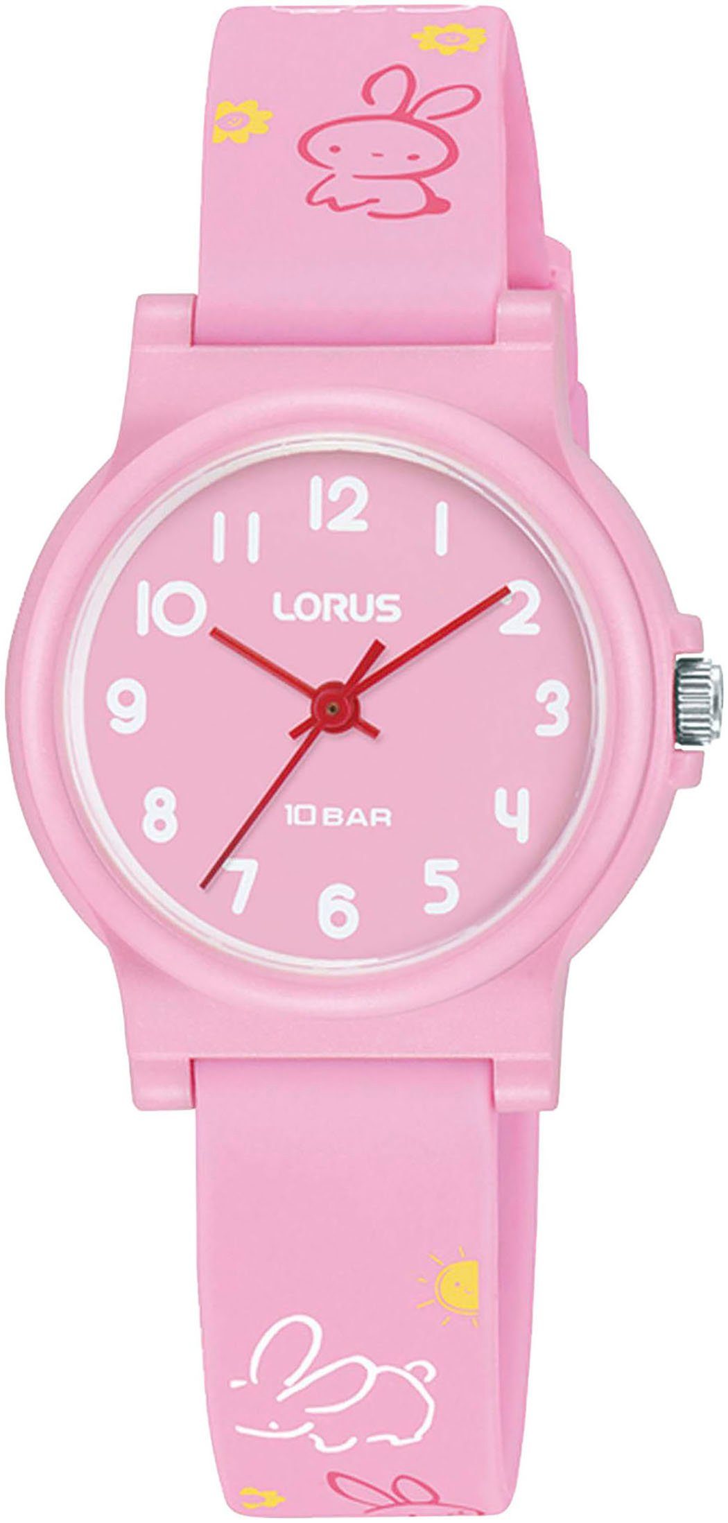 LORUS Quarzuhr RRX41JX9, Armbanduhr, Kinderuhr, bis 10 bar wasserdicht, Schulanfang, Geschenk