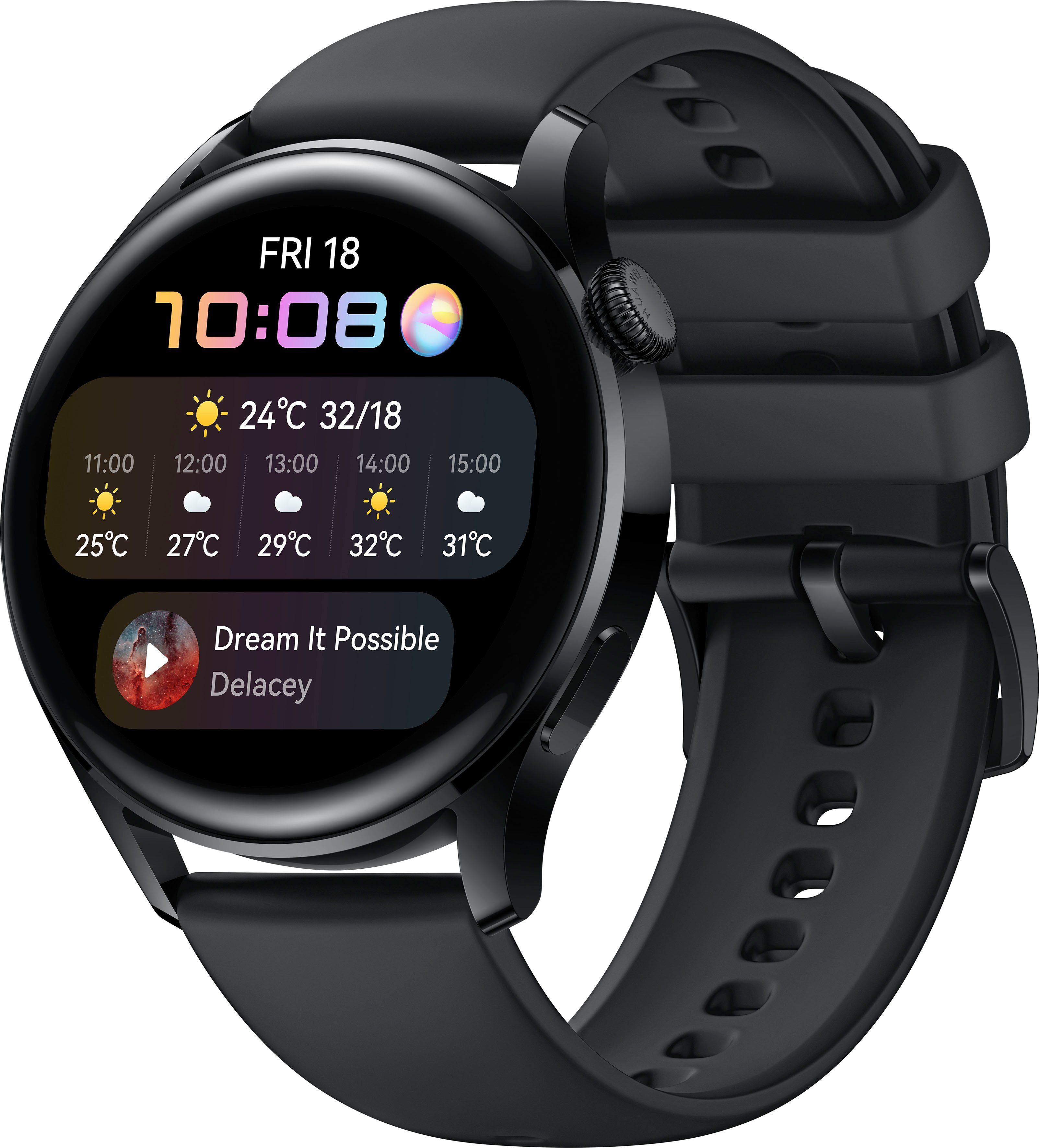 Huawei Watch 3 Active Smartwatch (Harmony OS), 3,63 cm / 1,43\