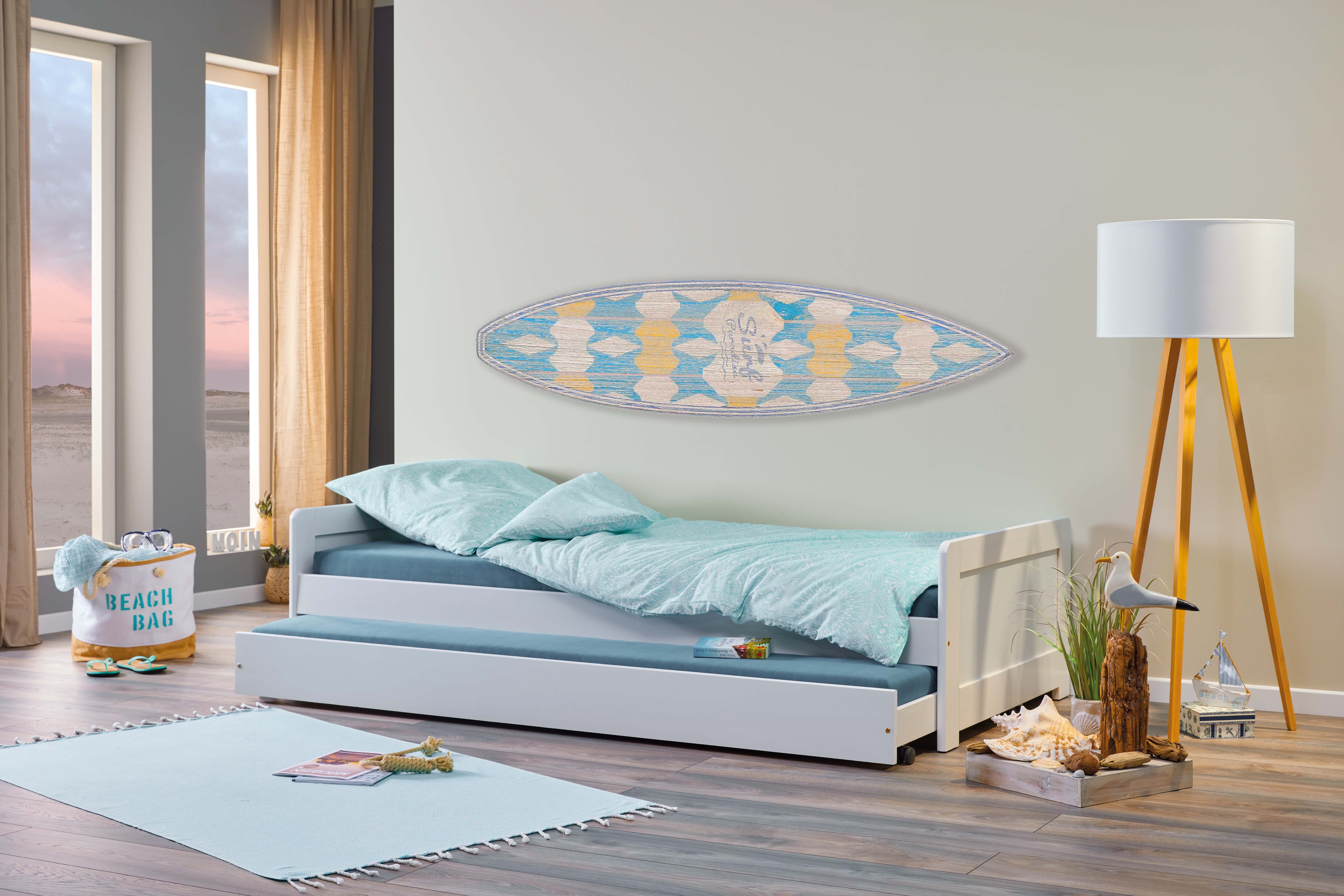 Inter Link Funktionsbett Surf weiss 190 x 90 cm, Gästebett, 2 x 90x190, aus günstig online kaufen