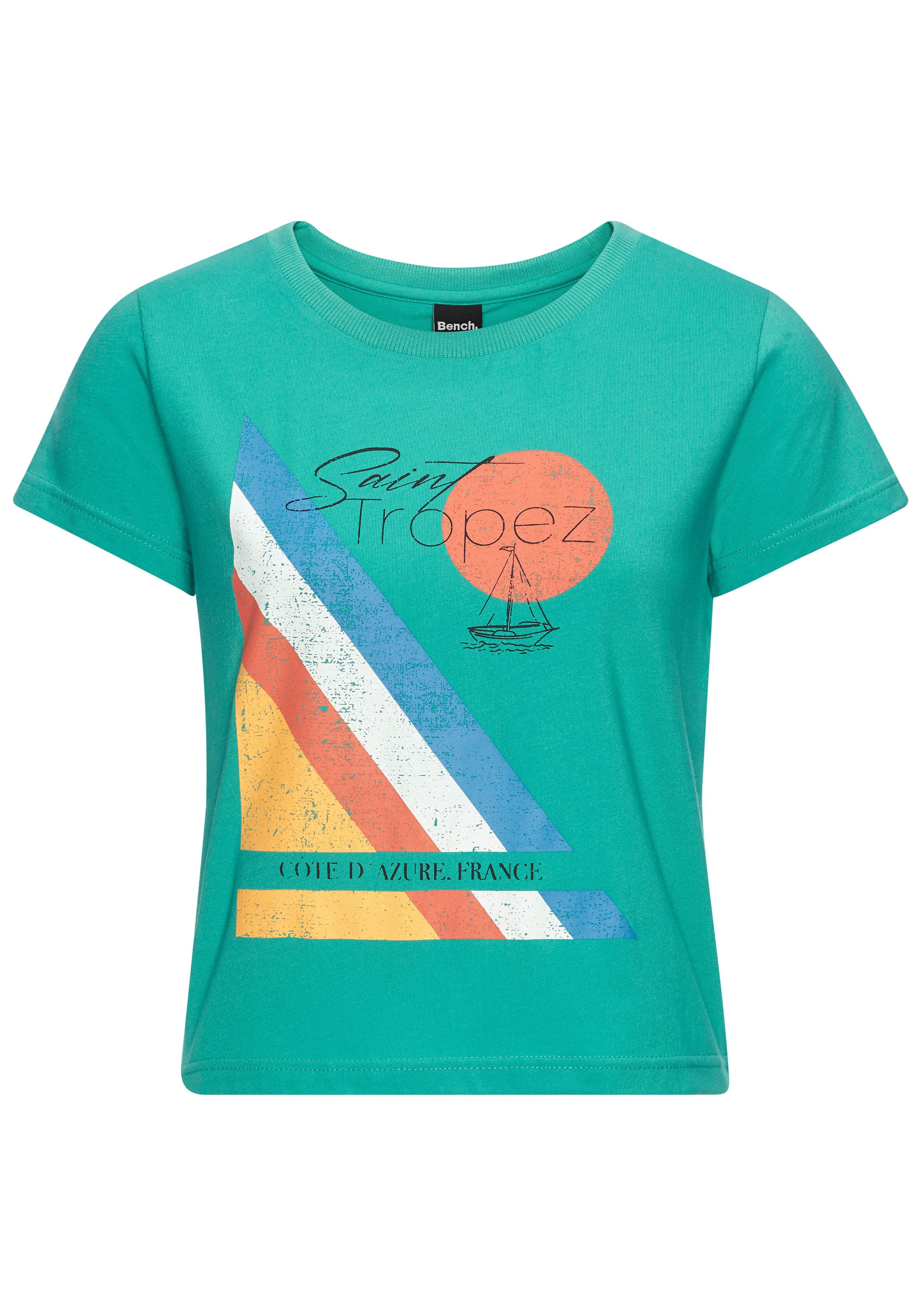 Bench. T-Shirt aus weicher Baumwoll-Qualität, Loungewear. € 19,99