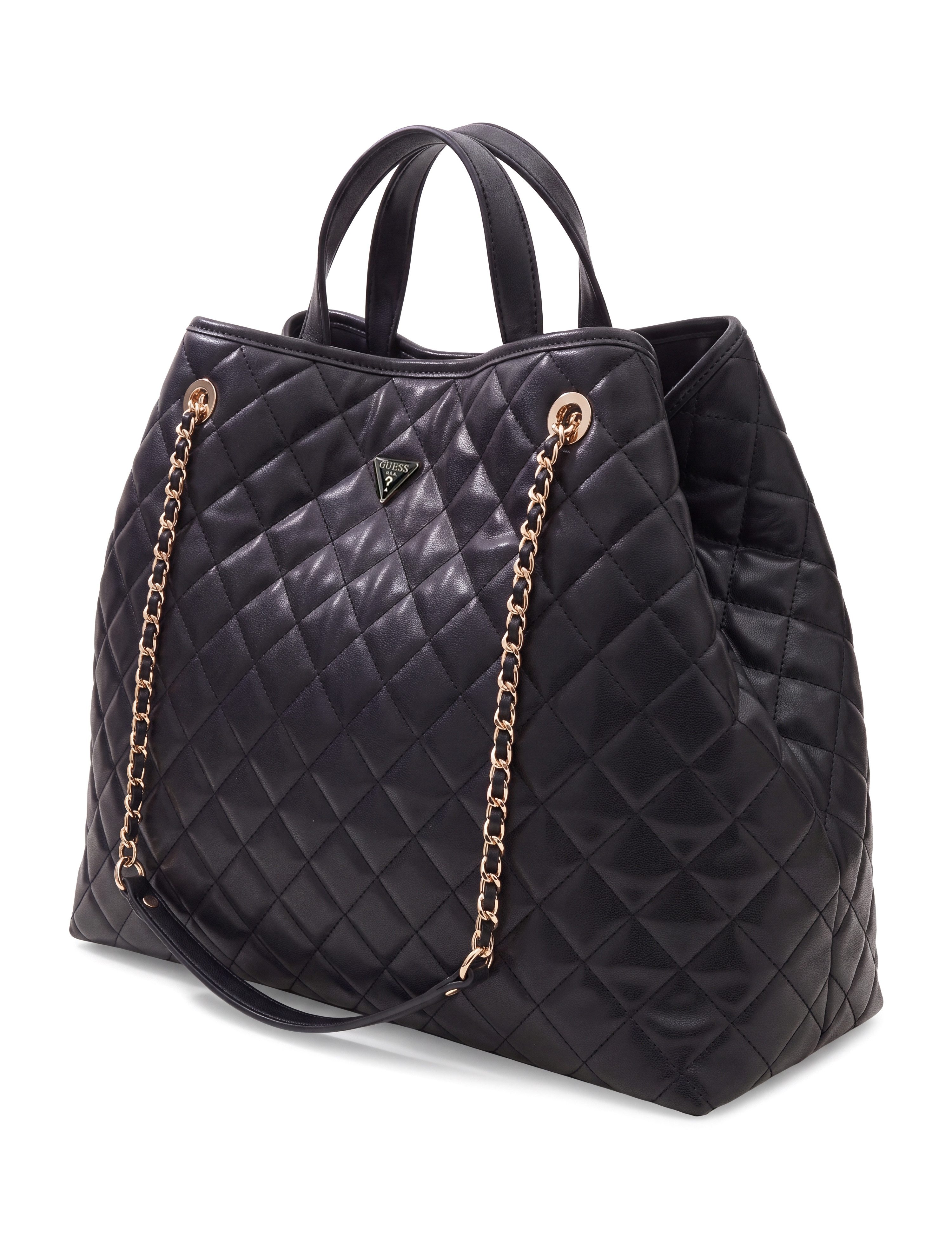 Guess Shopper JULIET LARGE 2 IN 1 TOTE (Set, 2-tlg), Shopper und Innentasche in gestepptem Look