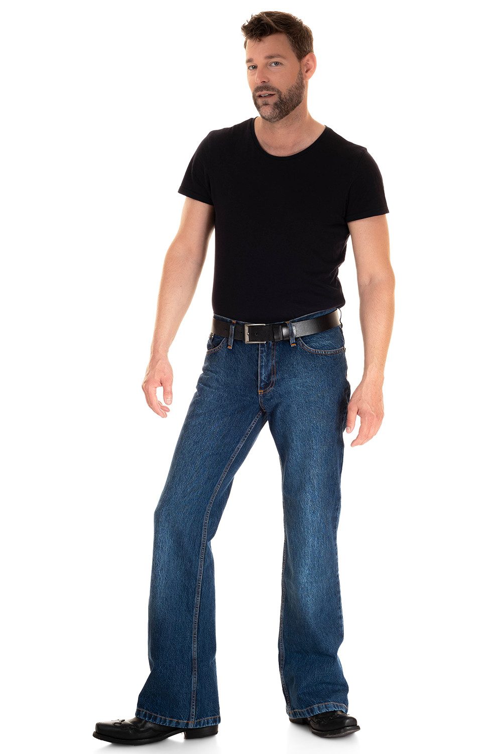 Comycom Bootcut-Jeans Herren Star CUT Paradise