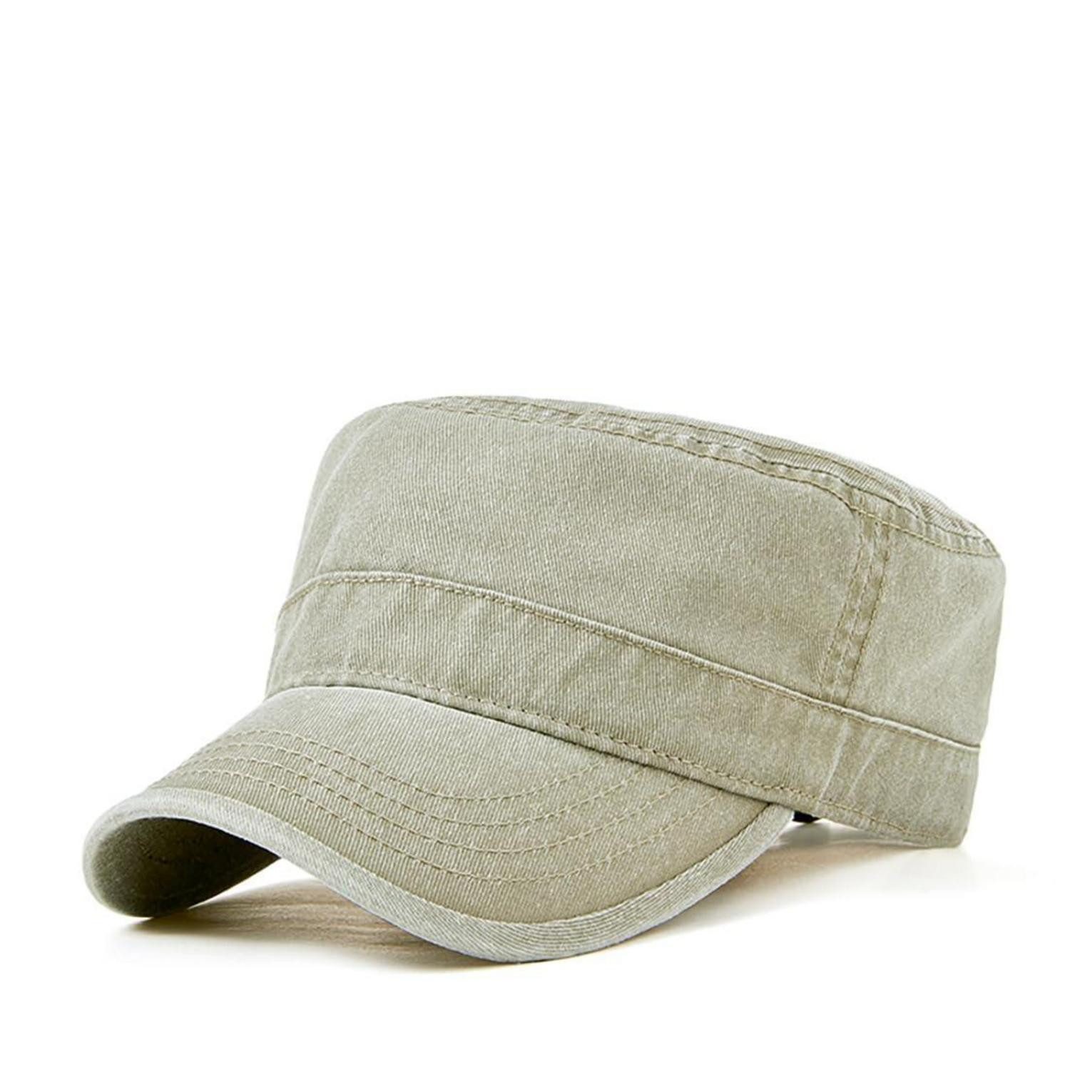 LuxusKollektion Army Cap Basecap Herren Damen Denim Baumwolle Sonnenschutz XL 1 Khaki