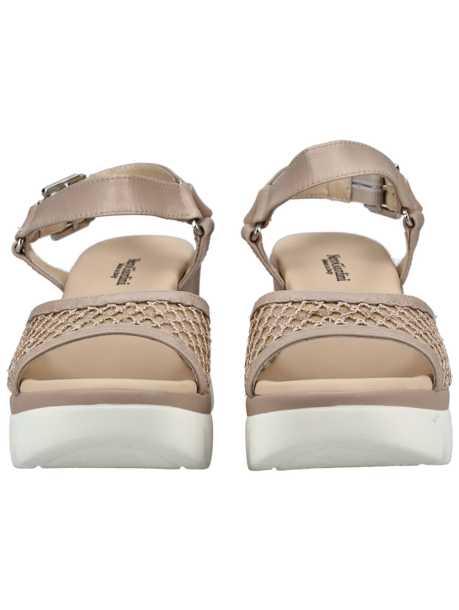 Nero Giardini Nero Giardini Sandalen Leder/Textil Keilsandalette