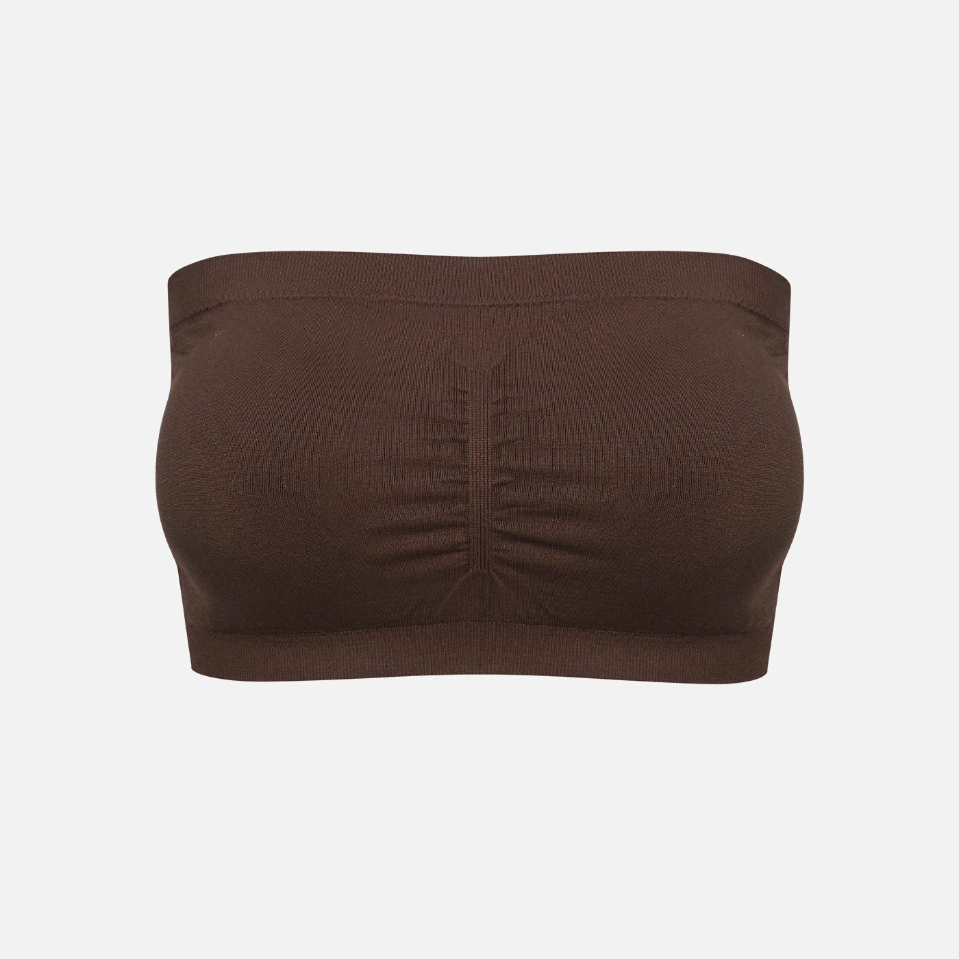 cfab by creamy fabrics Bandeau-BH Bandeau-BH-Braun-XS (1-tlg) günstig online kaufen