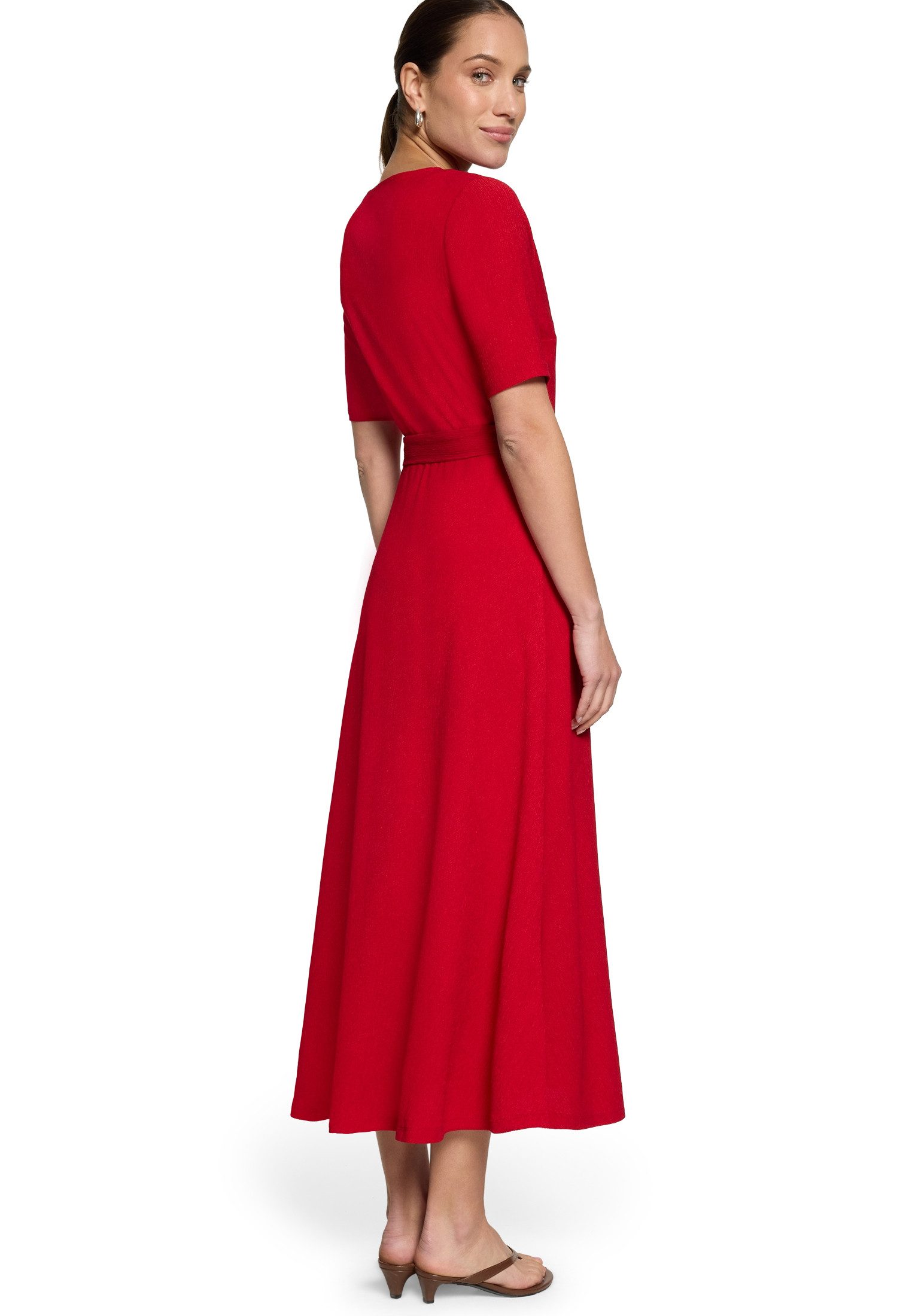 Zero Jerseykleid Damen mit Gürtel Material