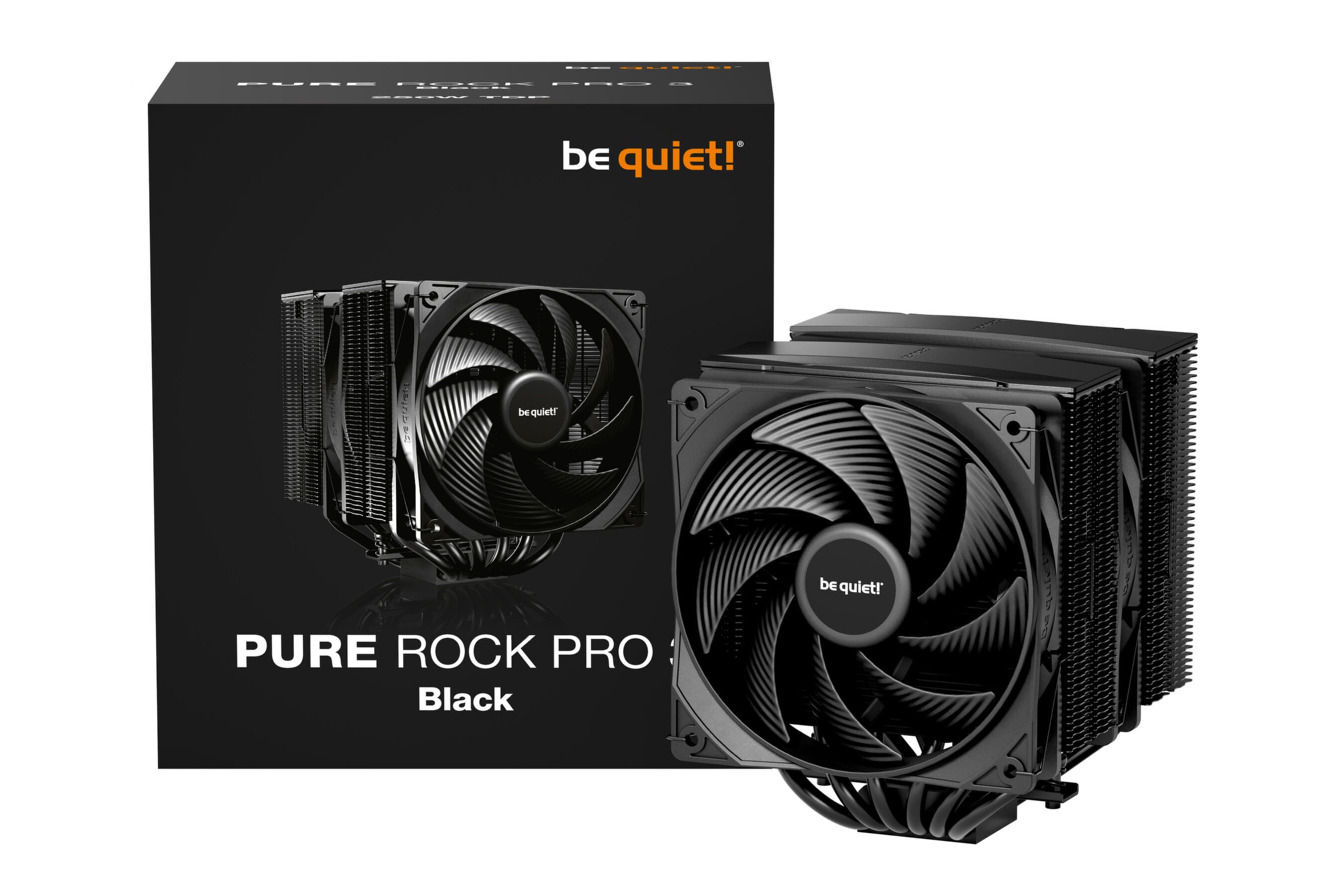 Gehäuselüfter Pure Rock Pro 3 Black