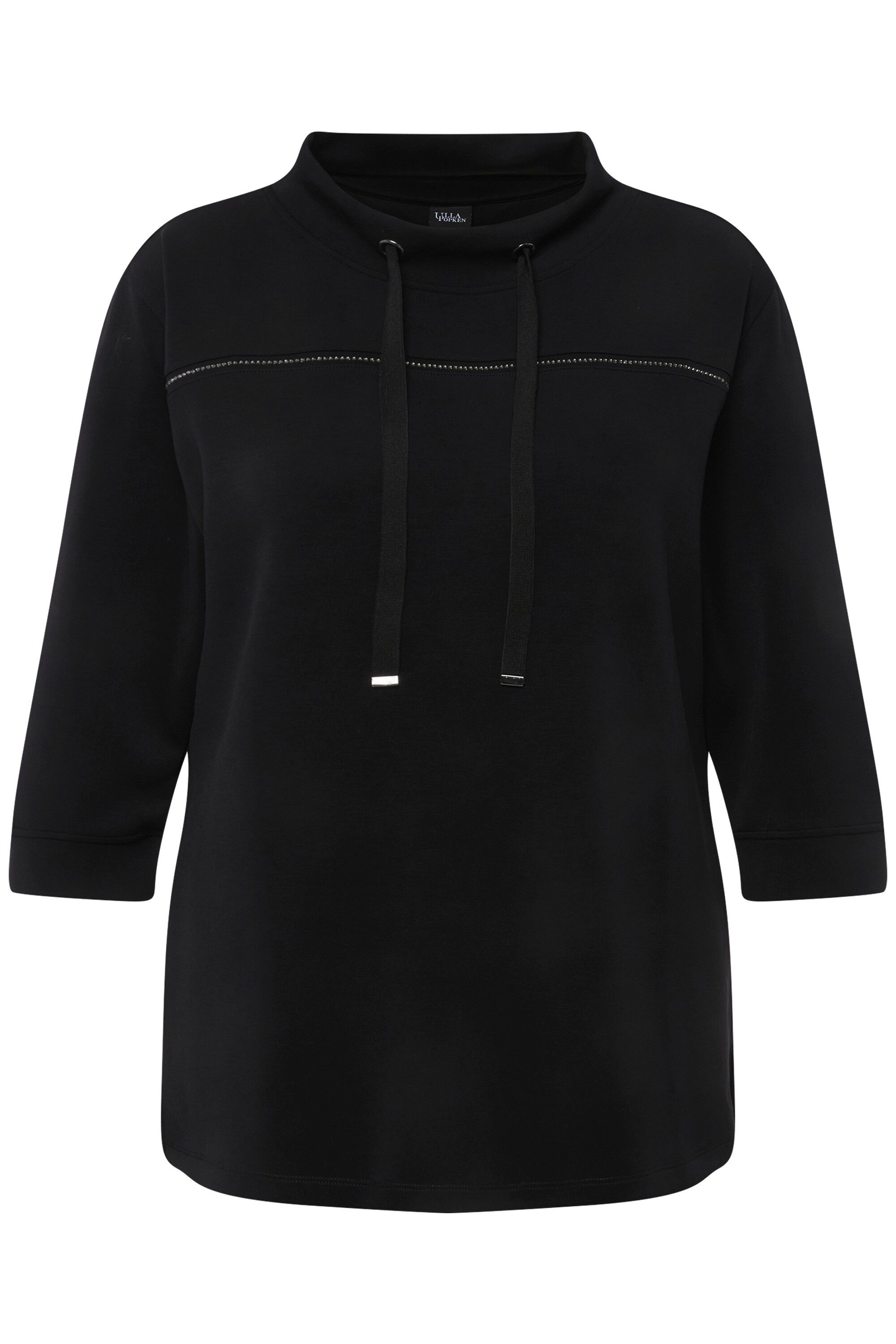 Ulla Popken Sweatshirt Sweatshirt Ziersteine Classic günstig online kaufen