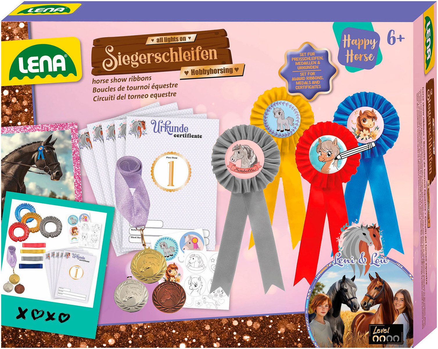Lena® Kreativset Siegerschleifen Hobby Horsing