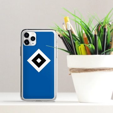 DeinDesign Handyhülle HSV Logo Hamburger SV HSV Blau, Apple iPhone 11 Pro Silikon Hülle Bumper Case Handy Schutzhülle