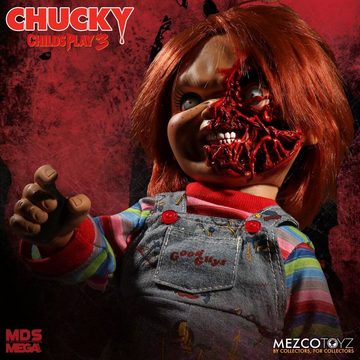 MEZCO Actionfigur Child's Play Chucky Puppe 15 Talking Pizza Face Chucky