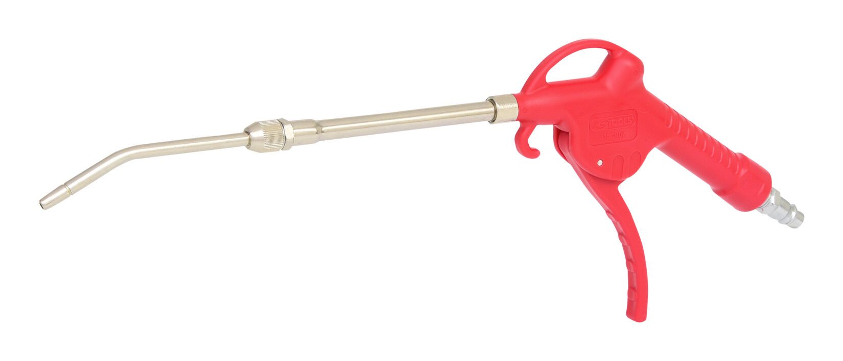 KS Tools Ausblaspistole, 230 l/min, Teleskop-Druckluft, 90-190 mm